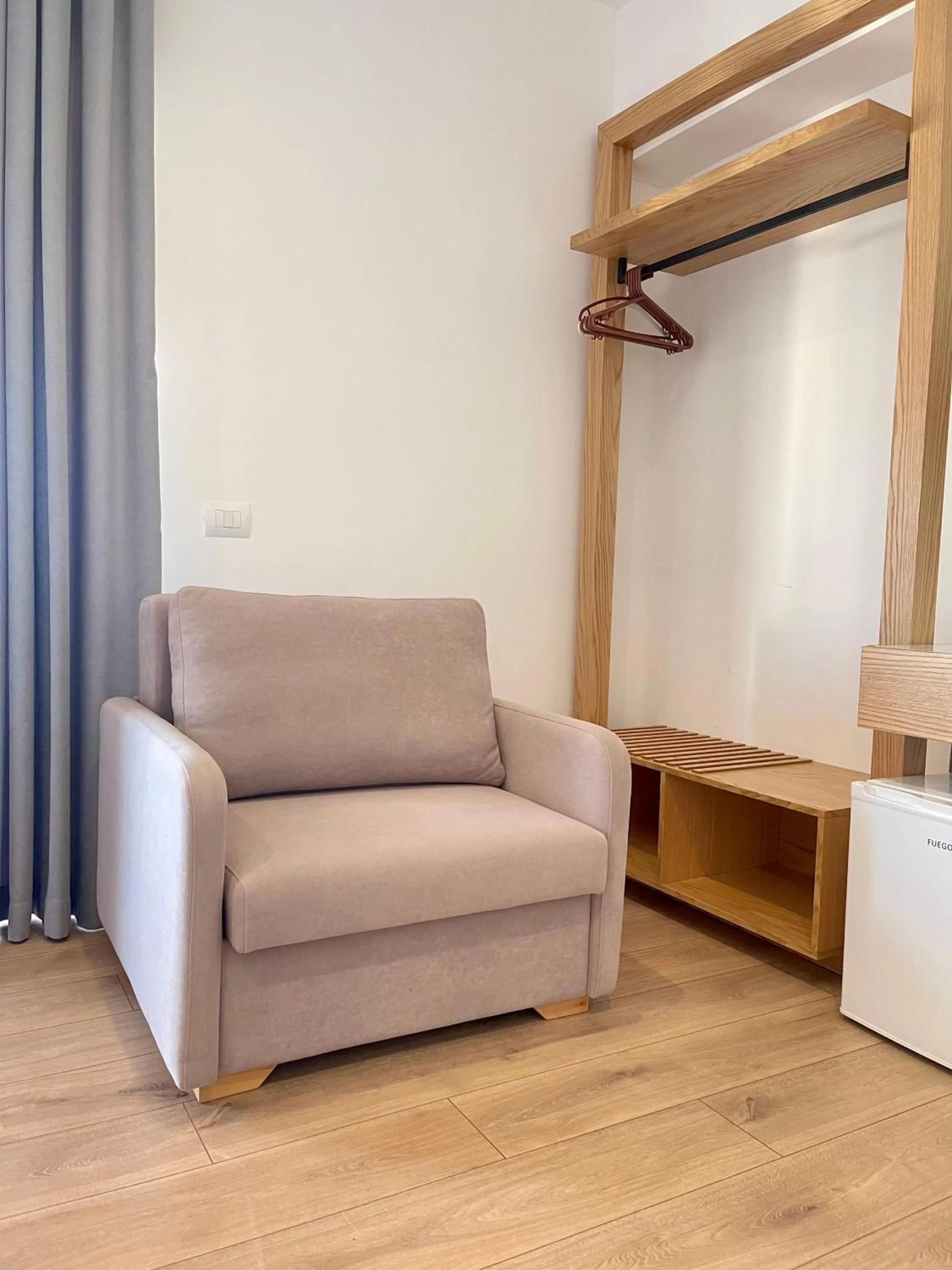Seating area in Hotel Aulona