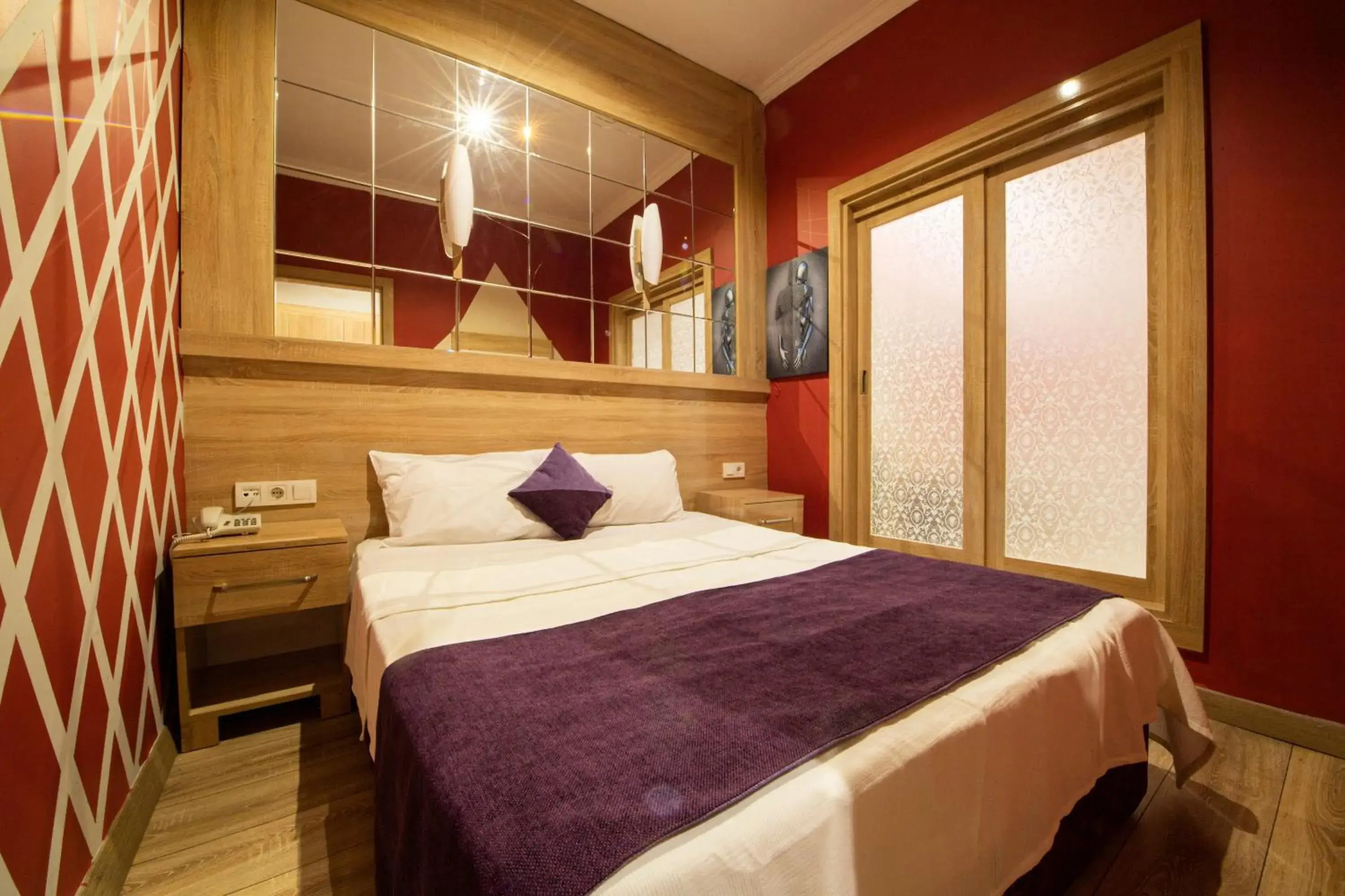 Bed in Pera Resort Hotel Bed in Pera Resort Hotel