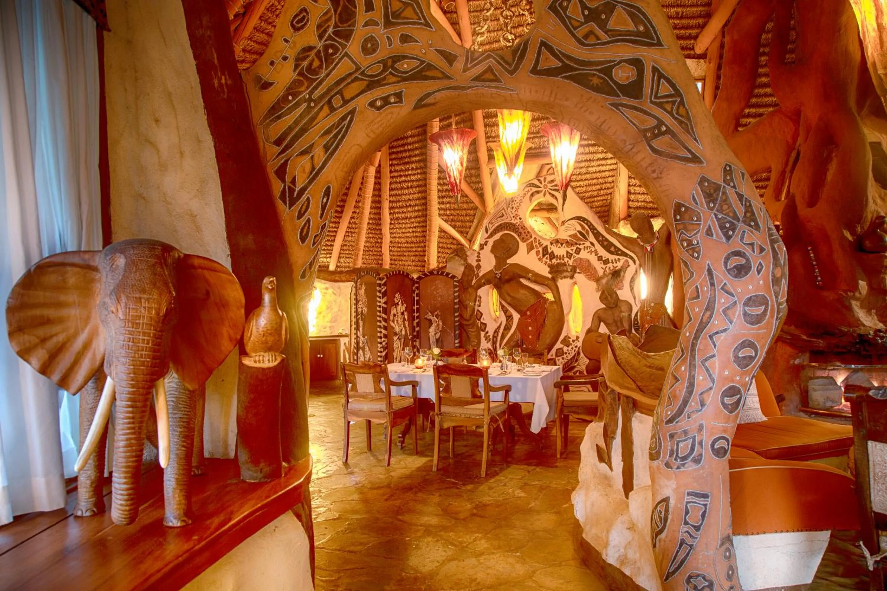 Restaurant/places to eat in Chui Lodge