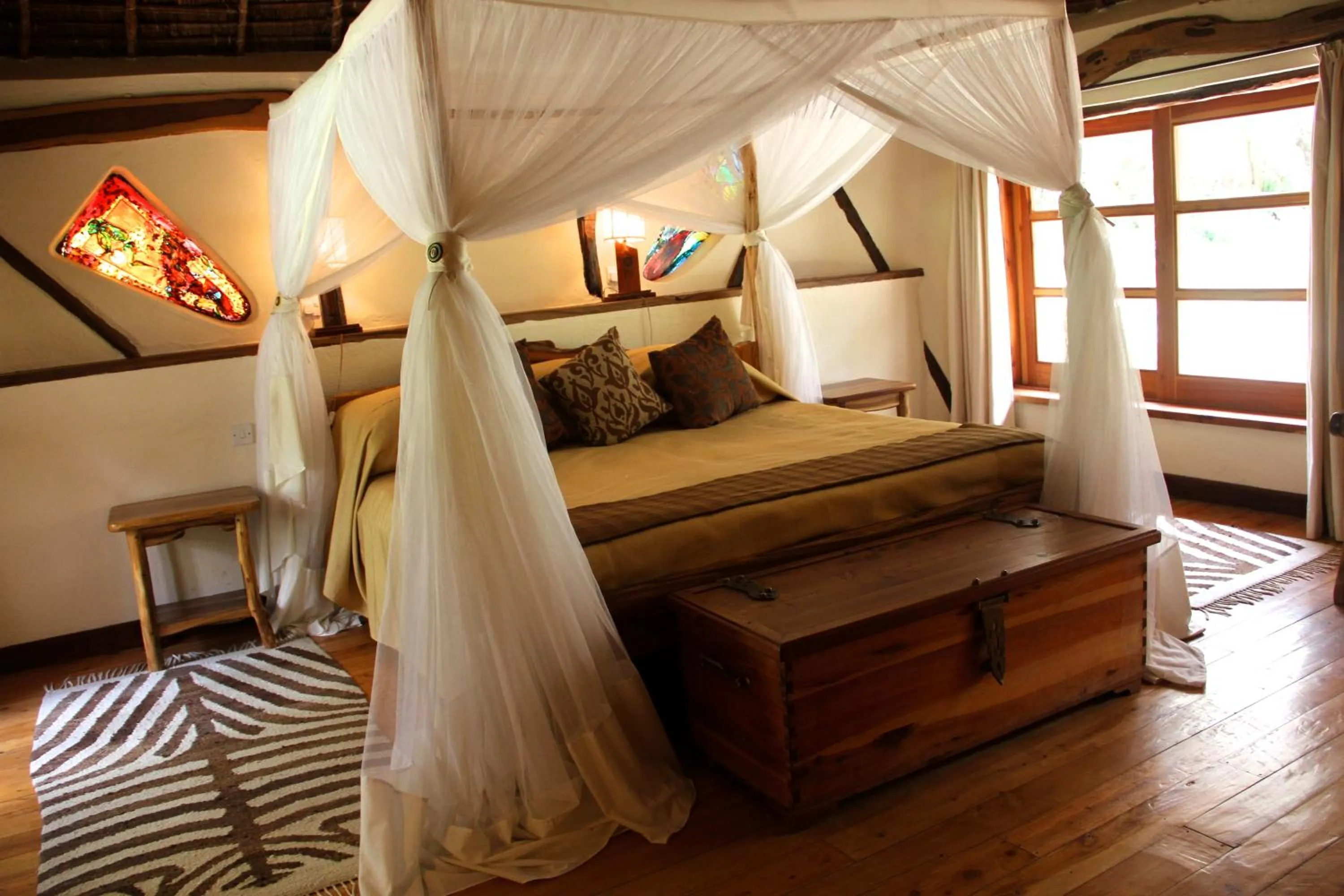 Bed in Chui Lodge