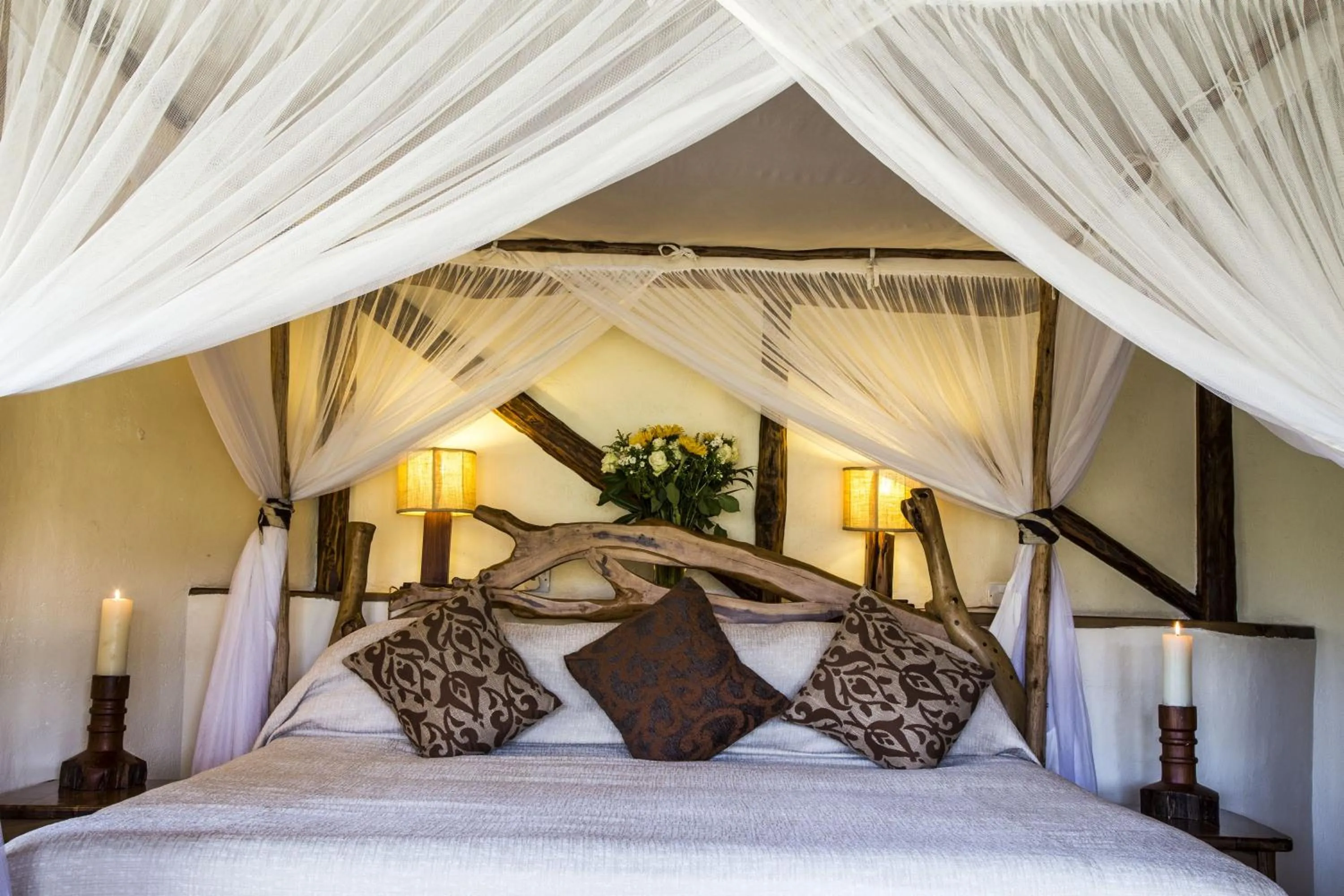 Bed in Chui Lodge