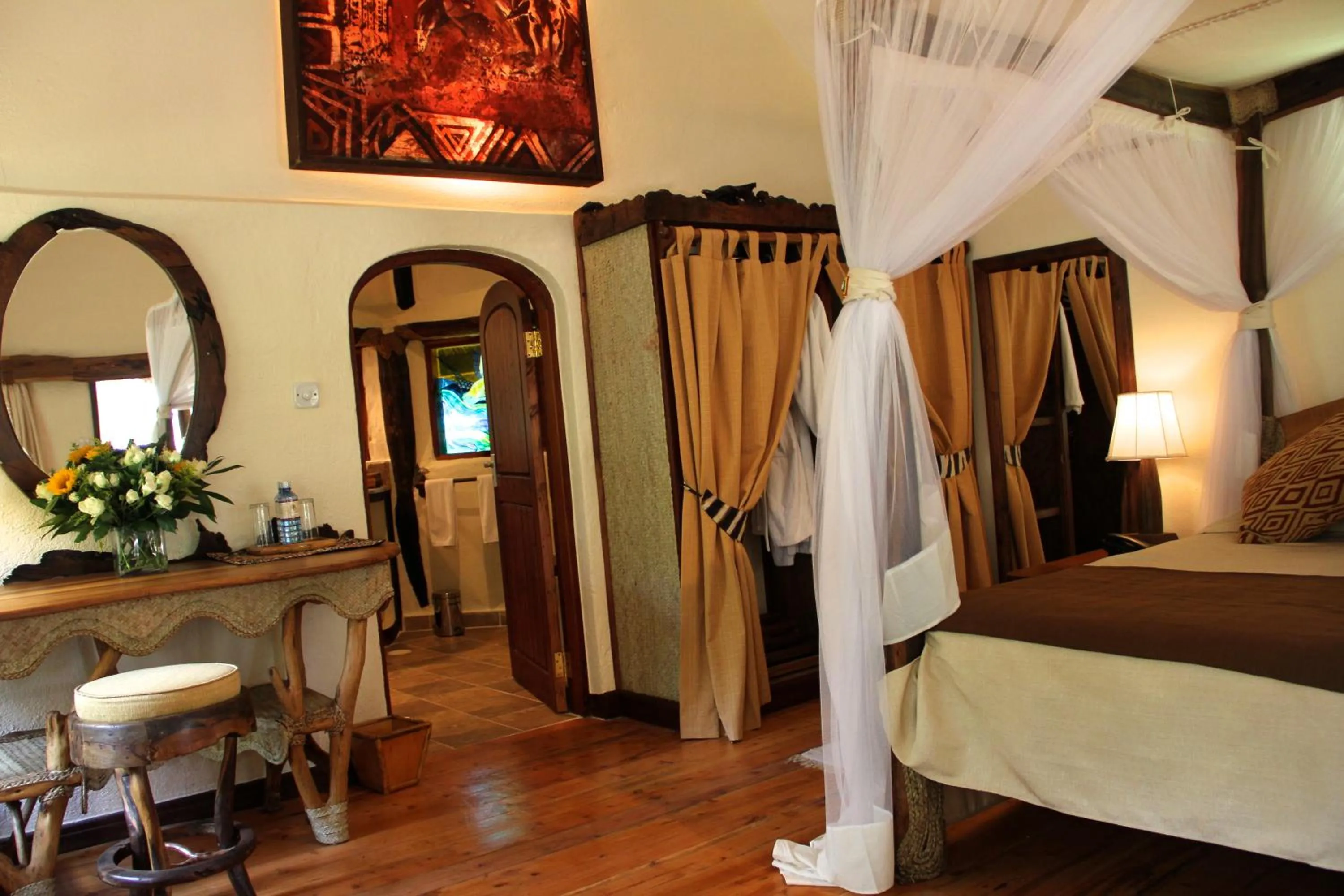 Bedroom, Bed in Chui Lodge