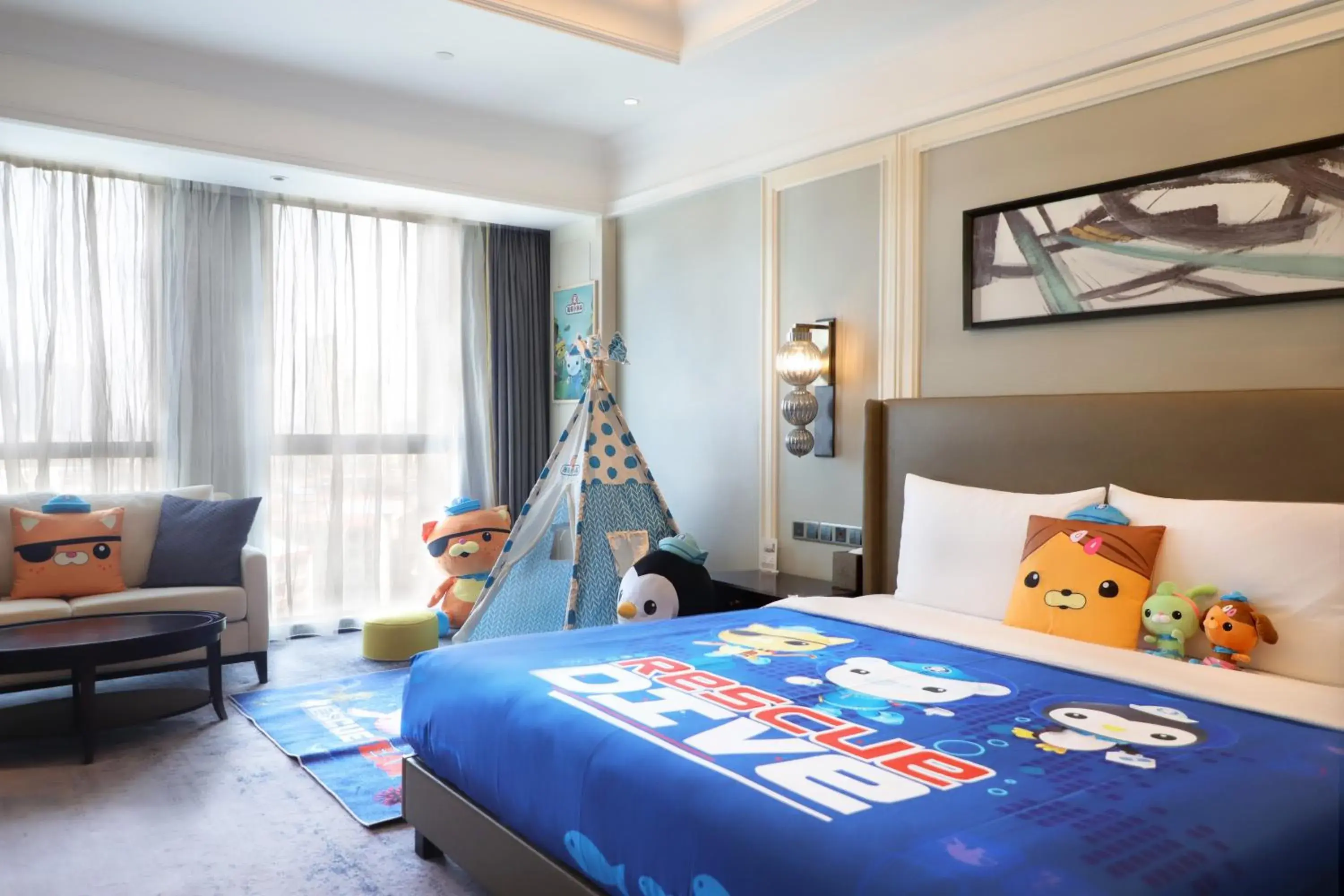 Bed in Ramada Plaza by Wyndham Wuhan Huangpi Bed in Ramada Plaza by Wyndham Wuhan Huangpi