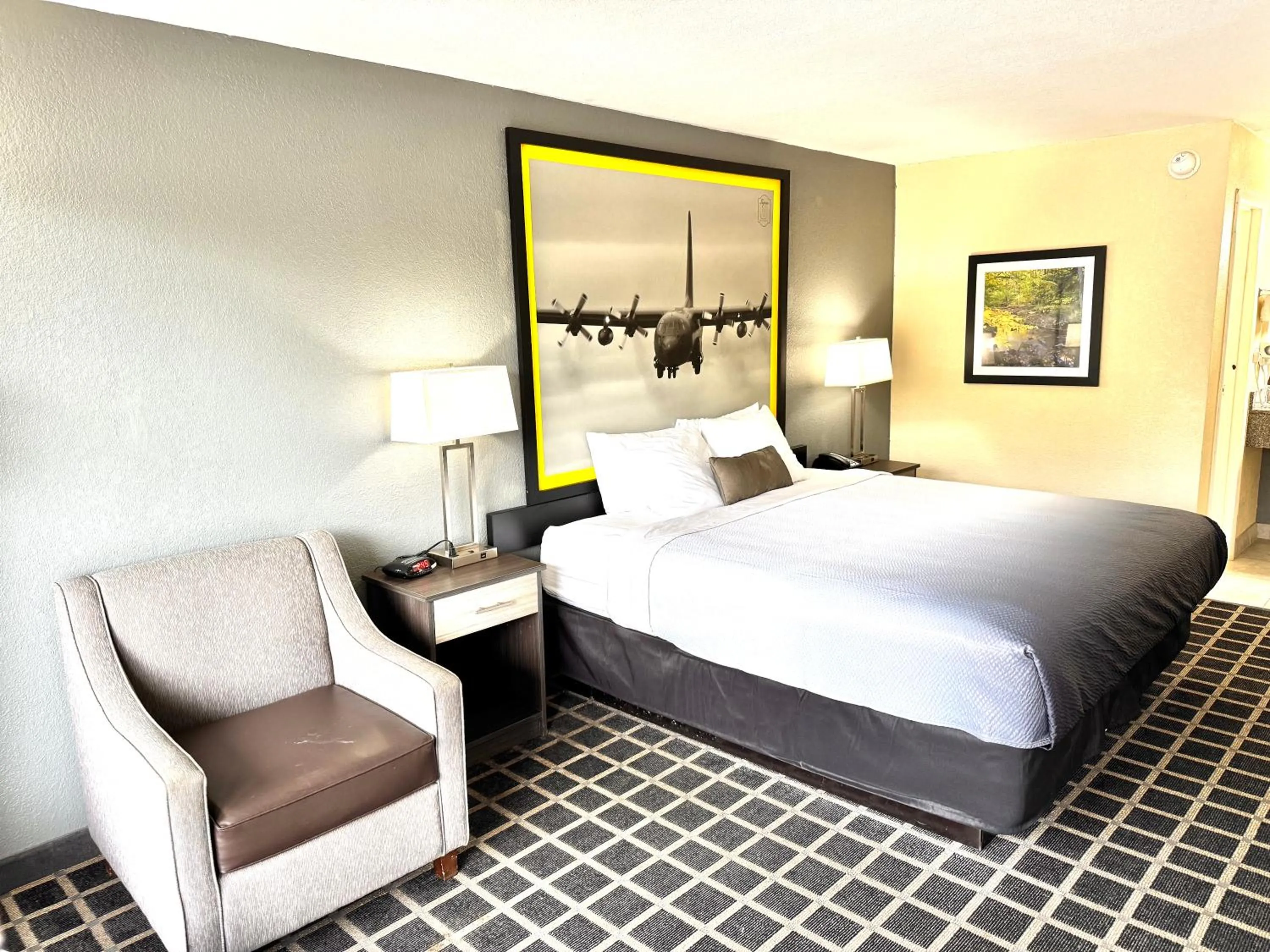 Bed in Super 8 by Wyndham Morganton