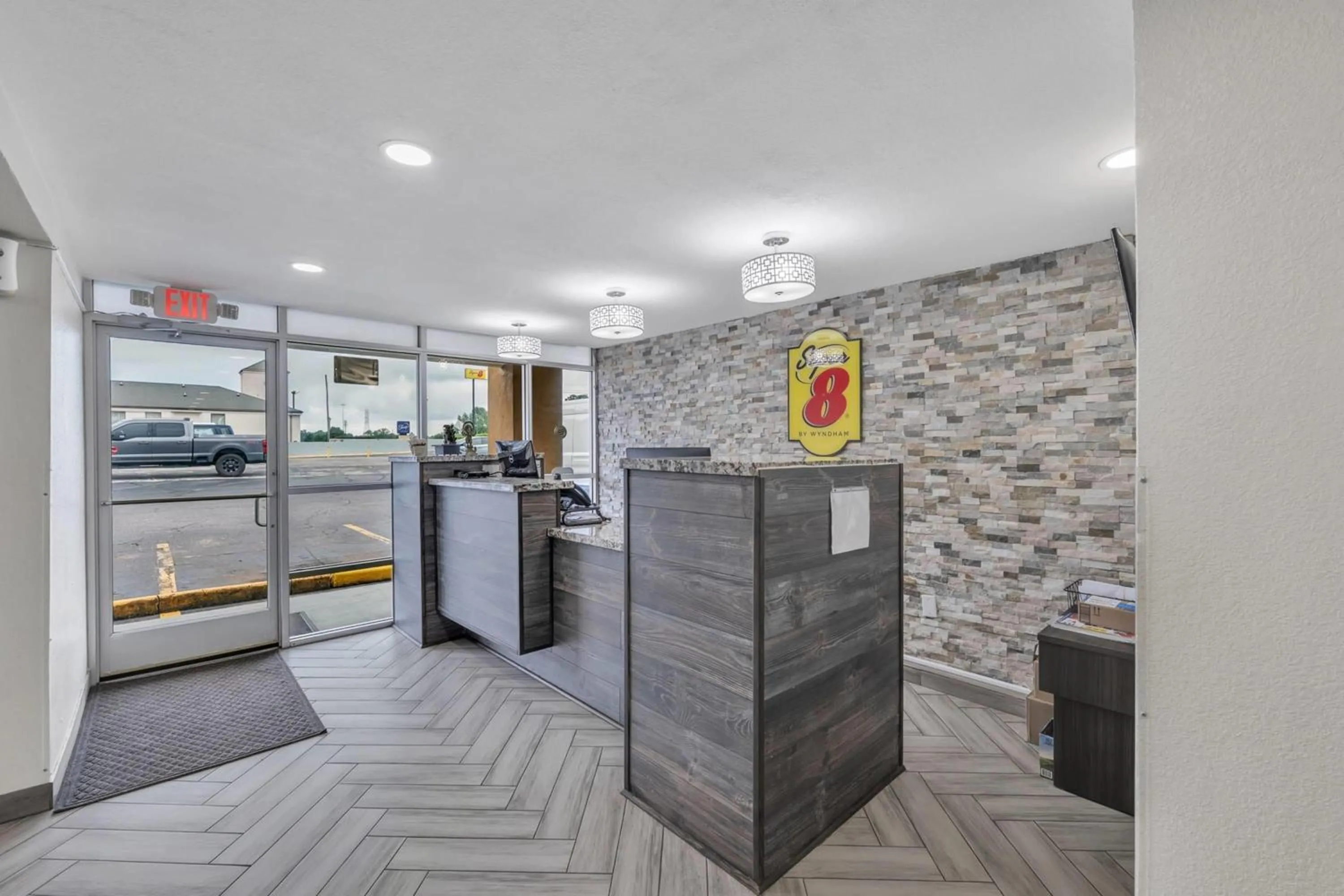 Lobby or reception in Super 8 by Wyndham Morganton
