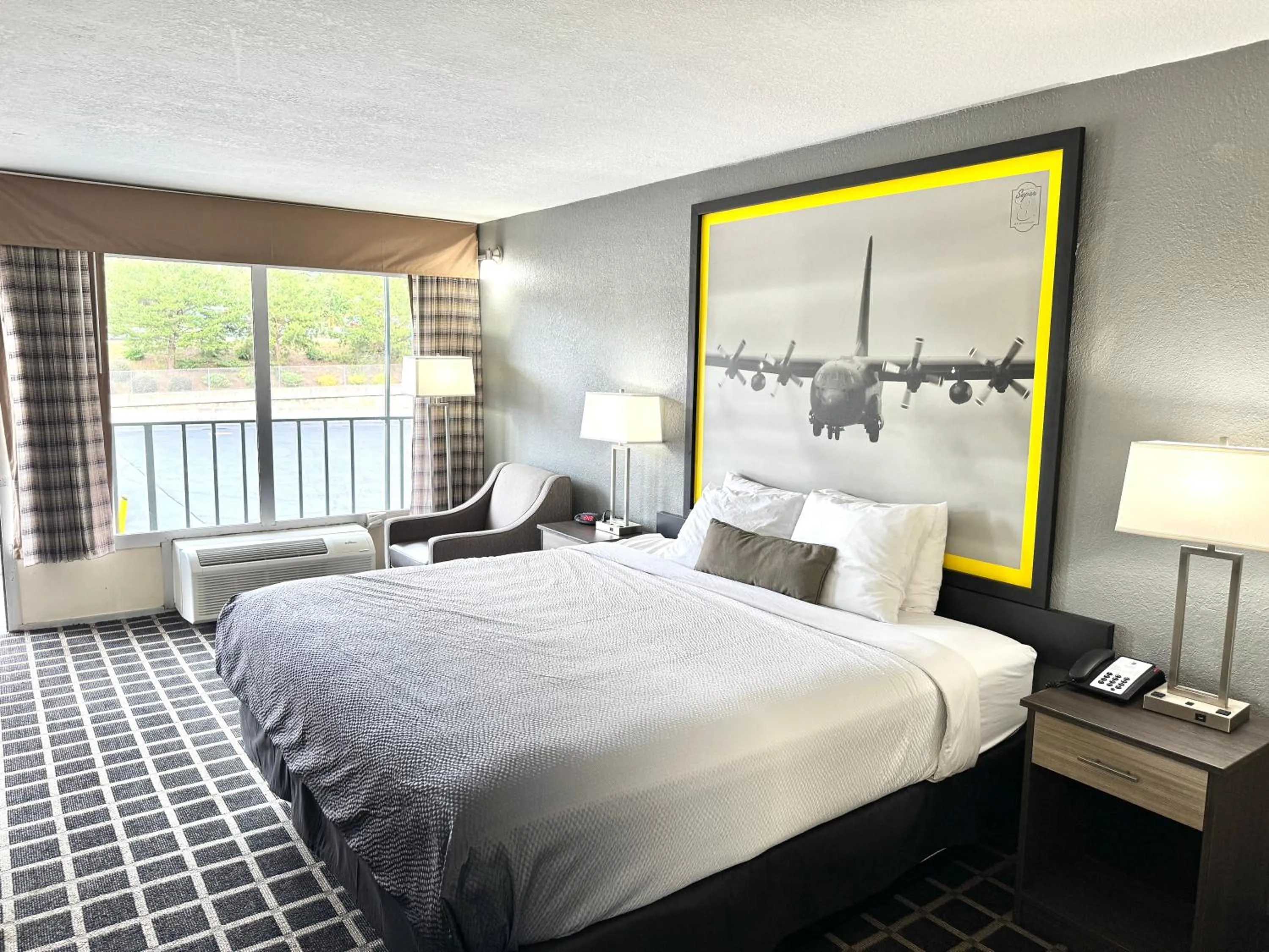 Bed in Super 8 by Wyndham Morganton