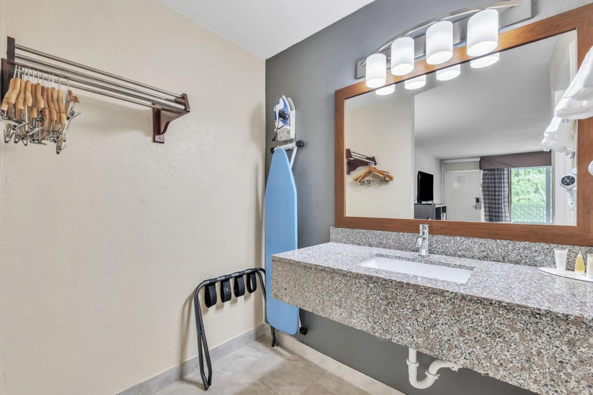 Bathroom in Super 8 by Wyndham Morganton