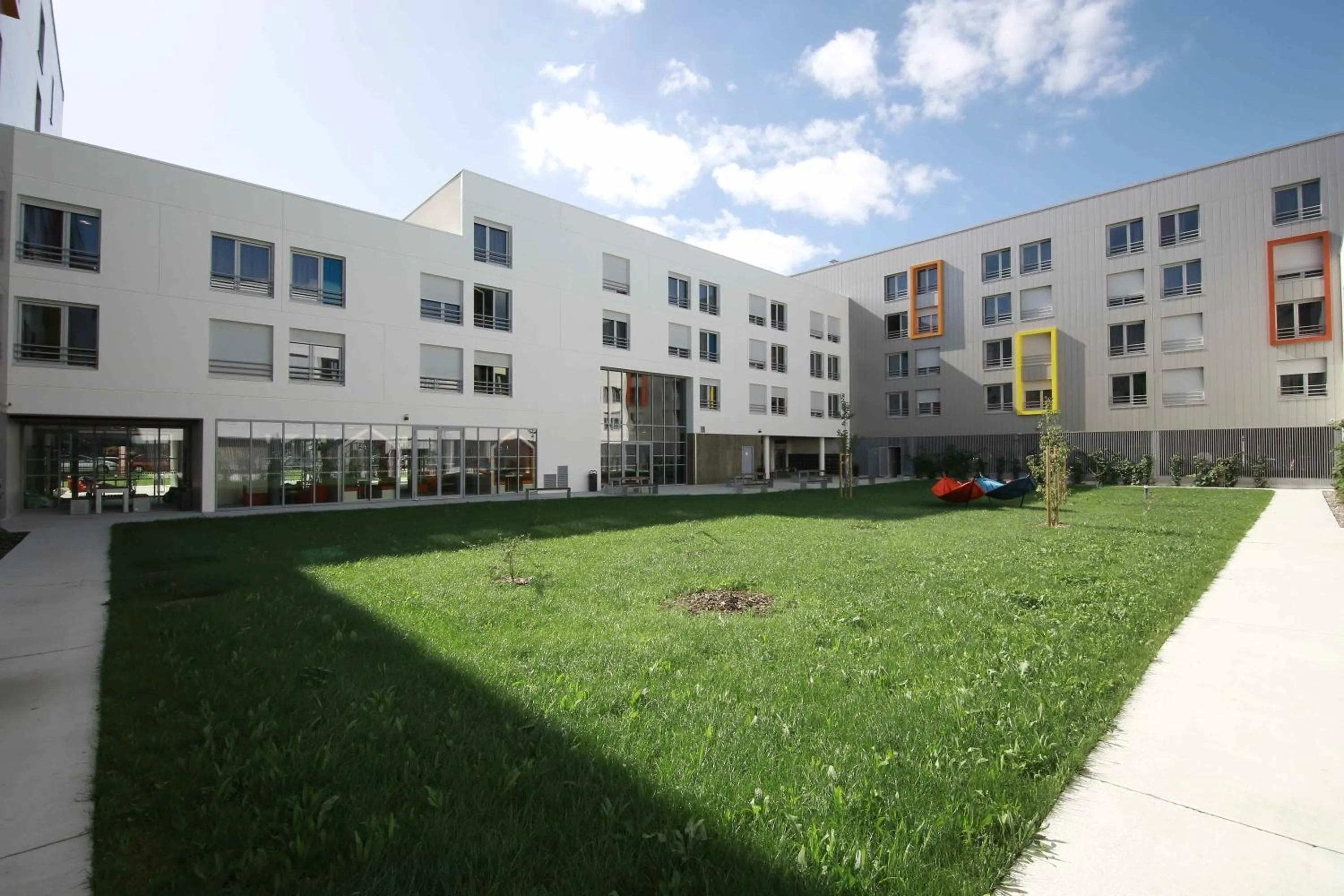 Garden view in Résidence Kley Angers