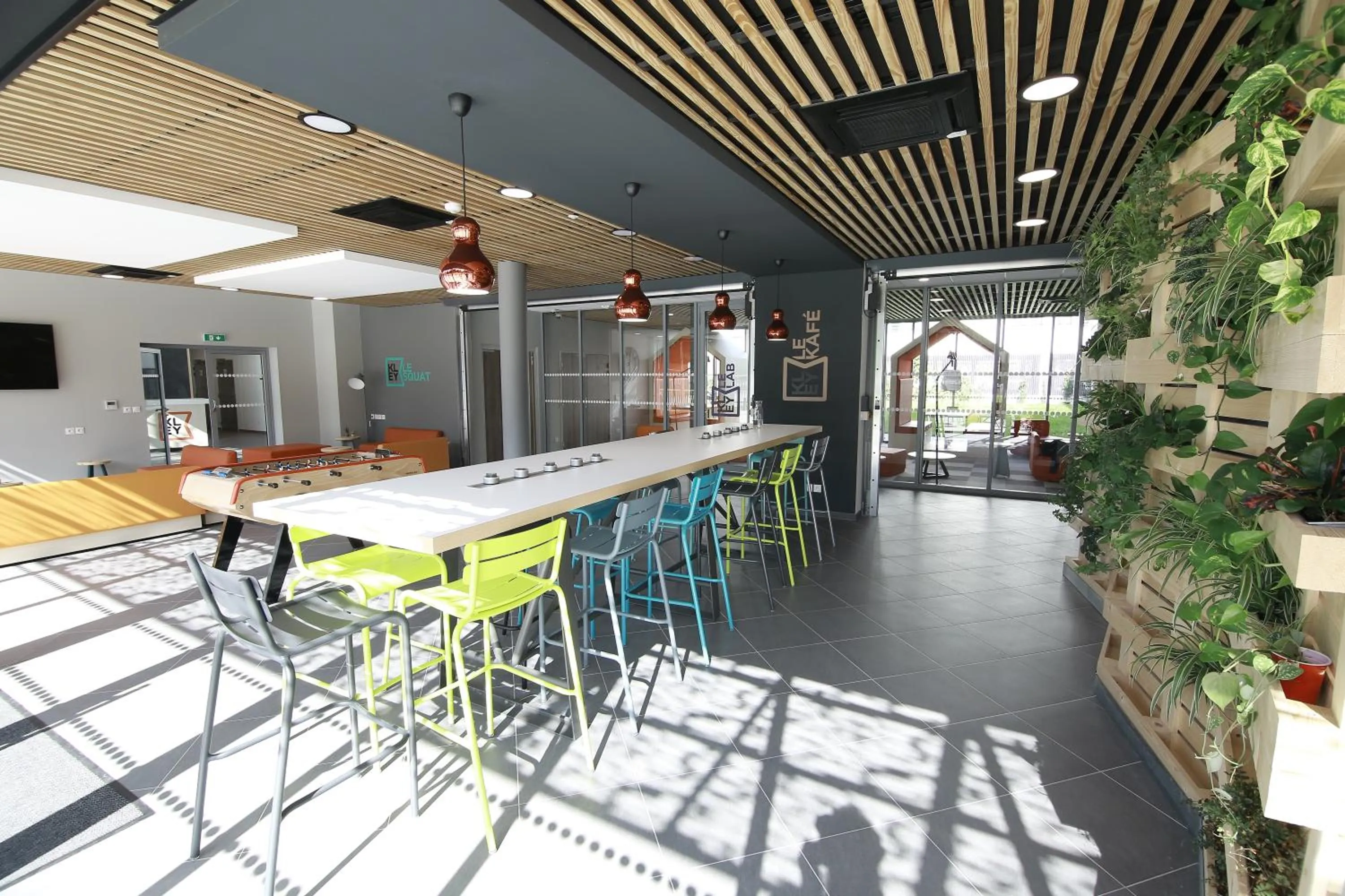 Communal lounge/ TV room in Résidence Kley Angers