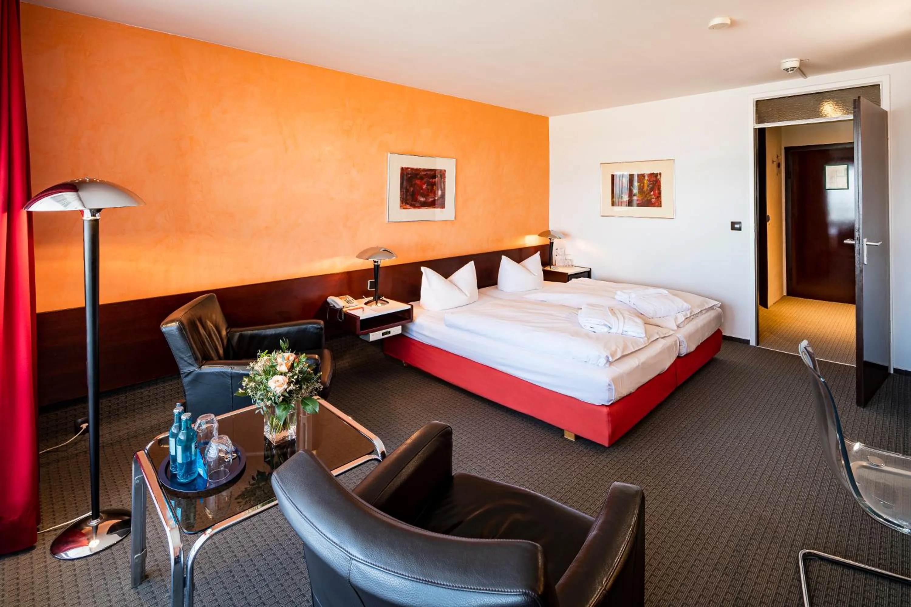 Photo of the whole room, Bed in Hotel Roth am Strande