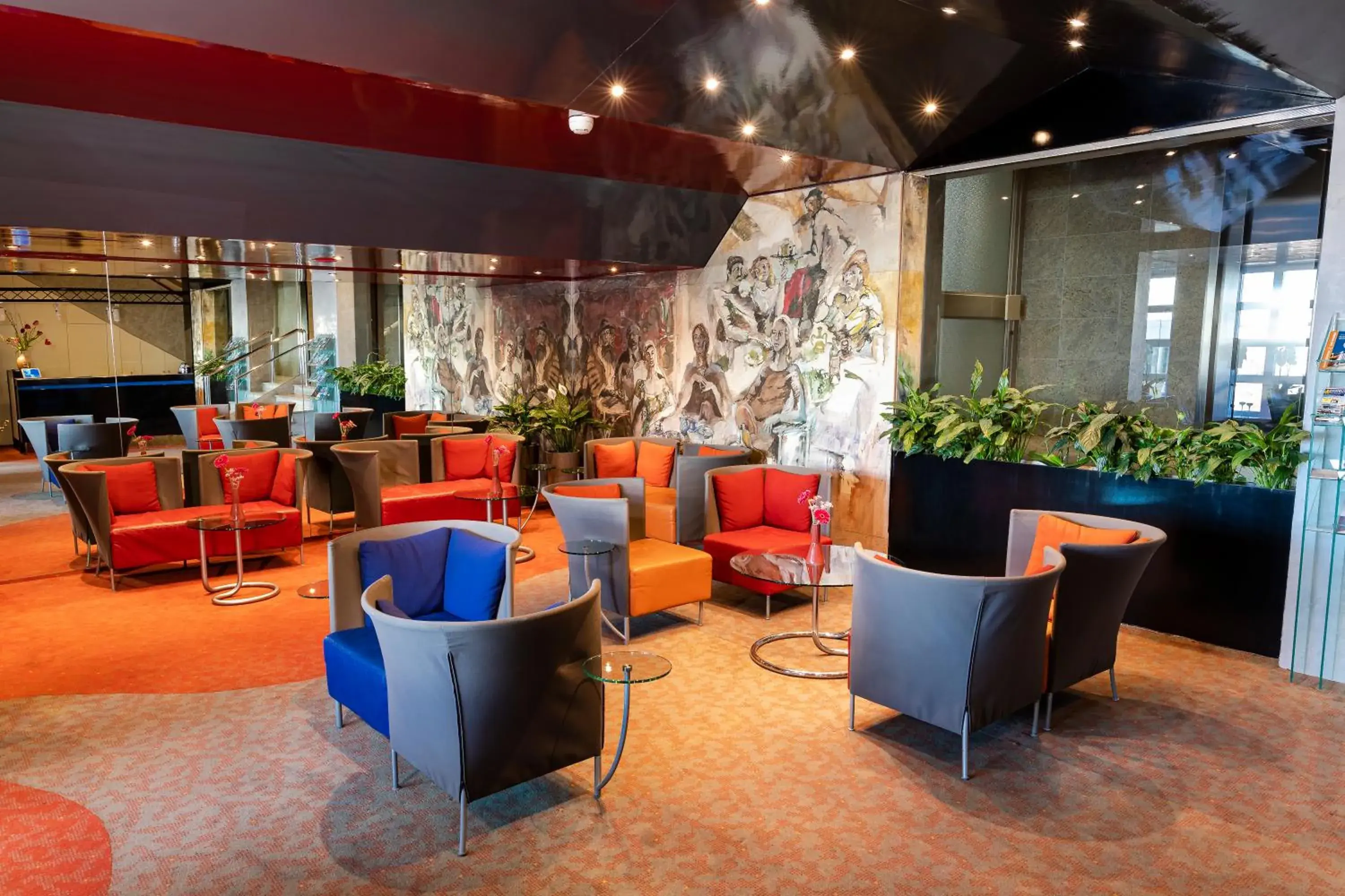 Lobby or reception in Hotel Roth am Strande Lobby or reception in Hotel Roth am Strande