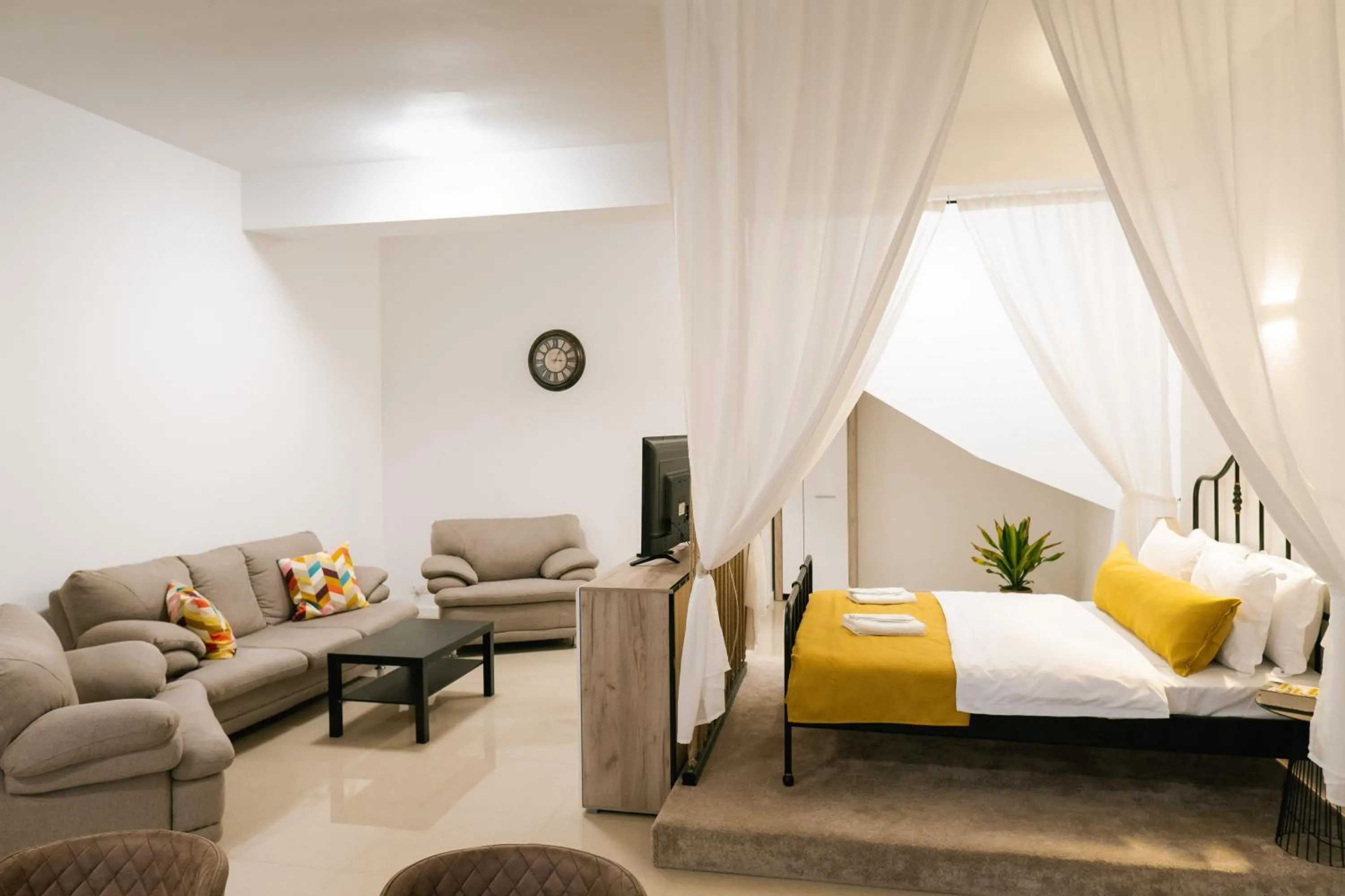 Living room in Chic Studio