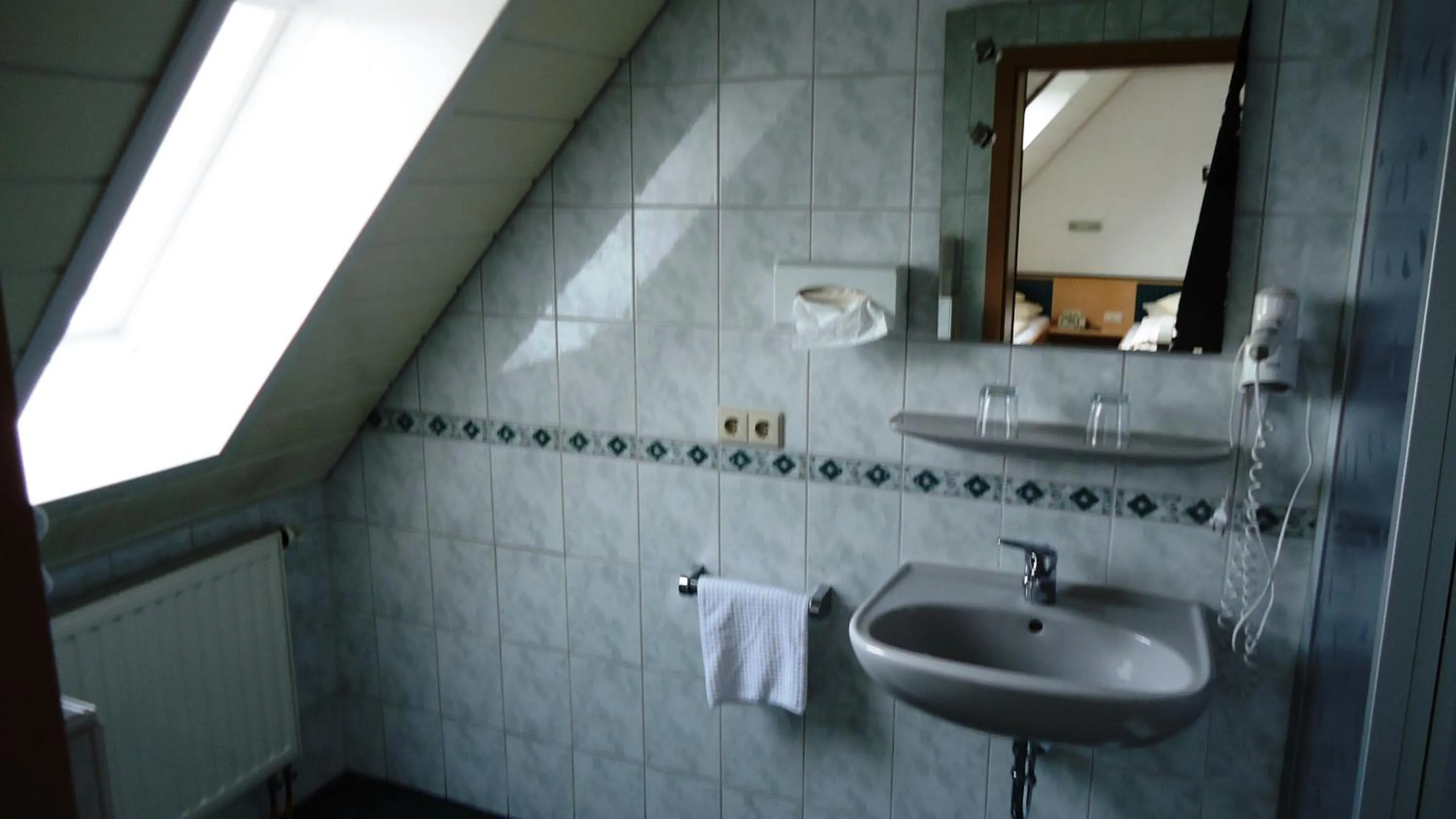 Bathroom in Hotel Krone