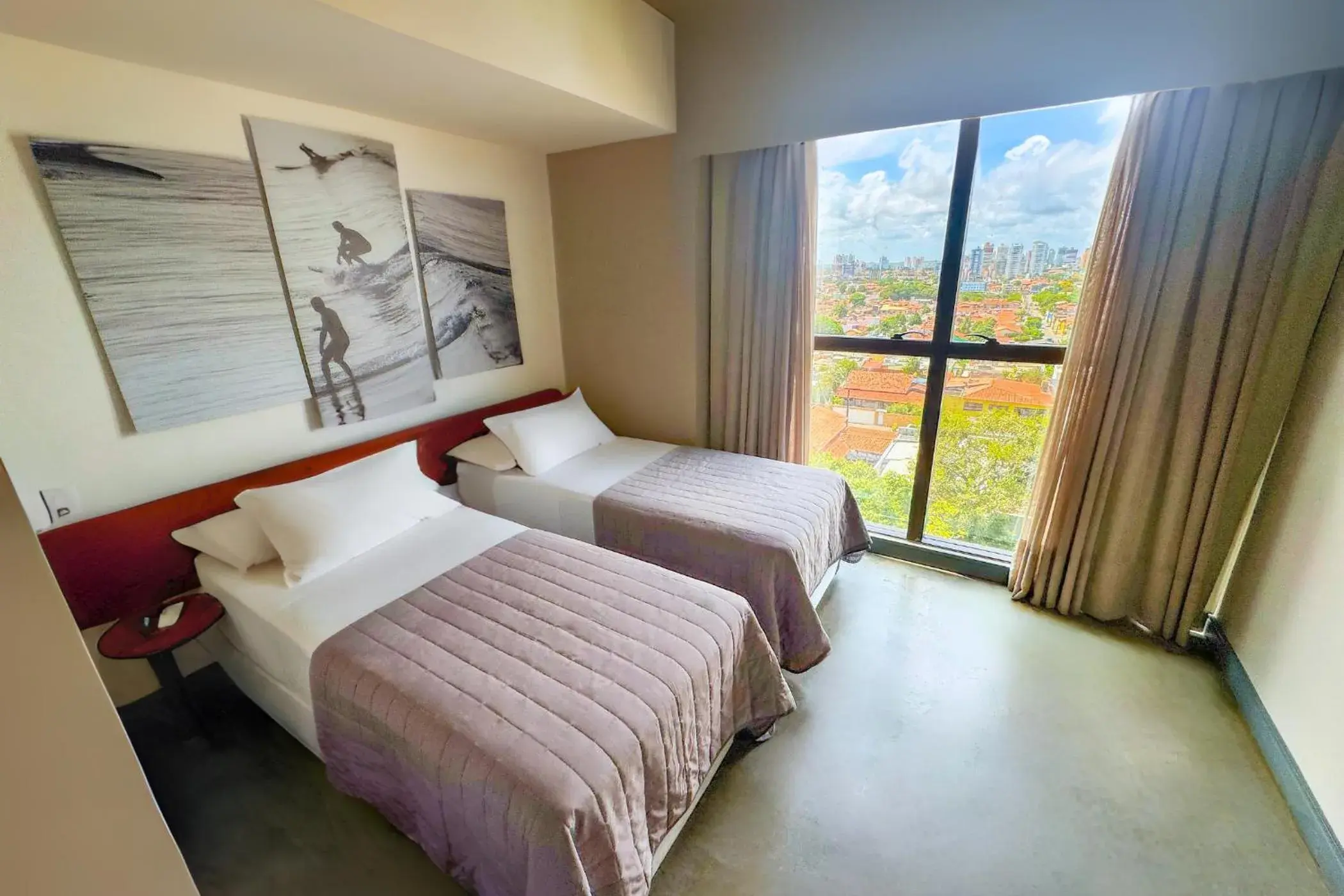 Deluxe Twin Room in 9006 Suites Natal Hotel Deluxe Twin Room in 9006 Suites Natal Hotel