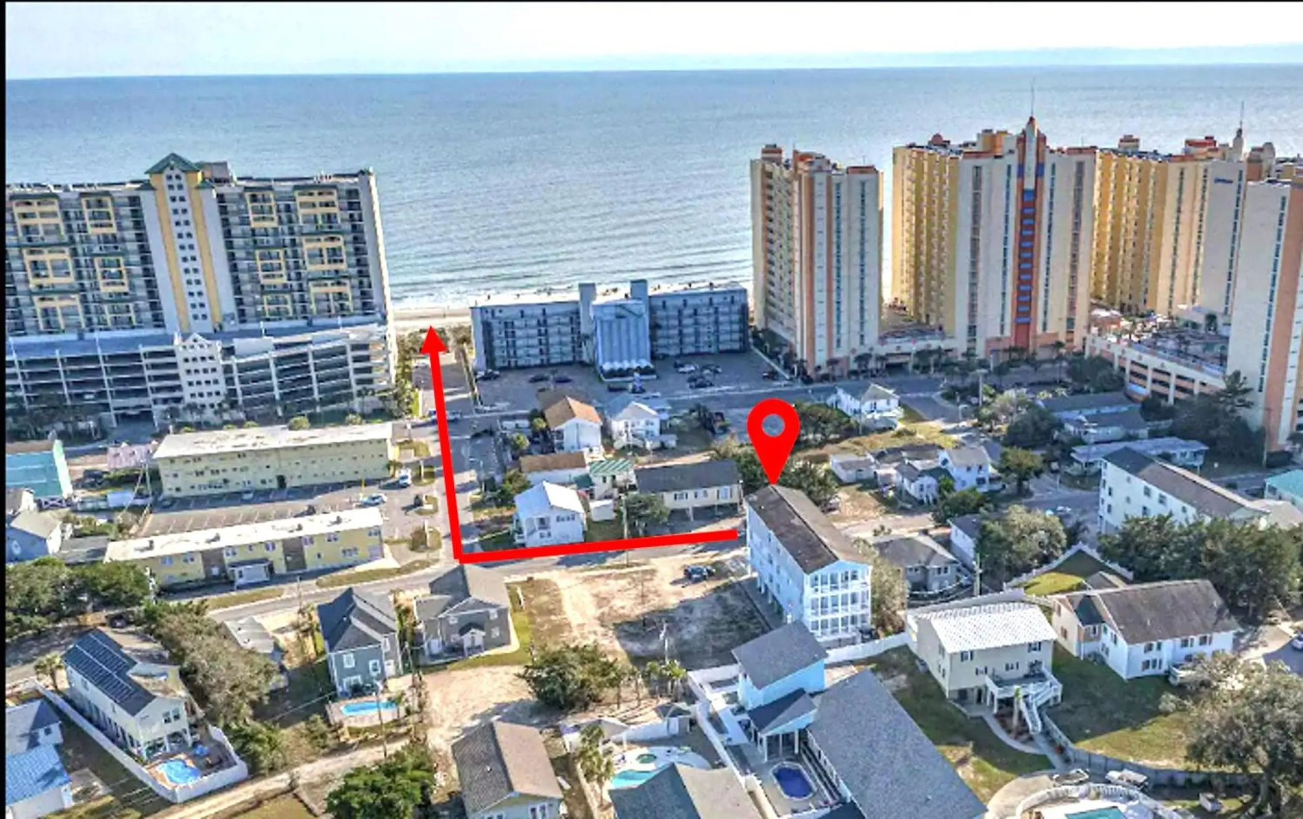 Bird's eye view in Ocean View Luxury Rental - Sleeps 16