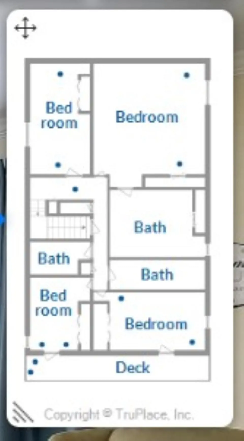 Floor plan in Ocean View Luxury Rental - Sleeps 16
