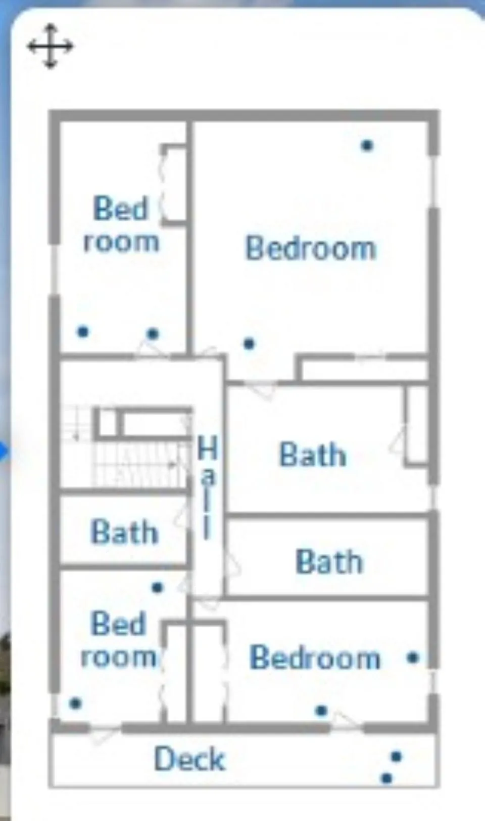 Floor plan in Ocean View Luxury Rental - Sleeps 16