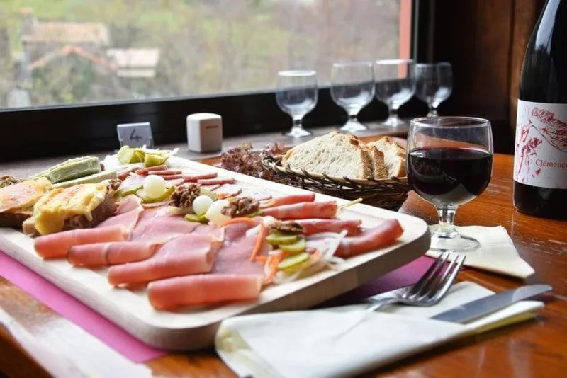 Patio in Auberge Cevenole