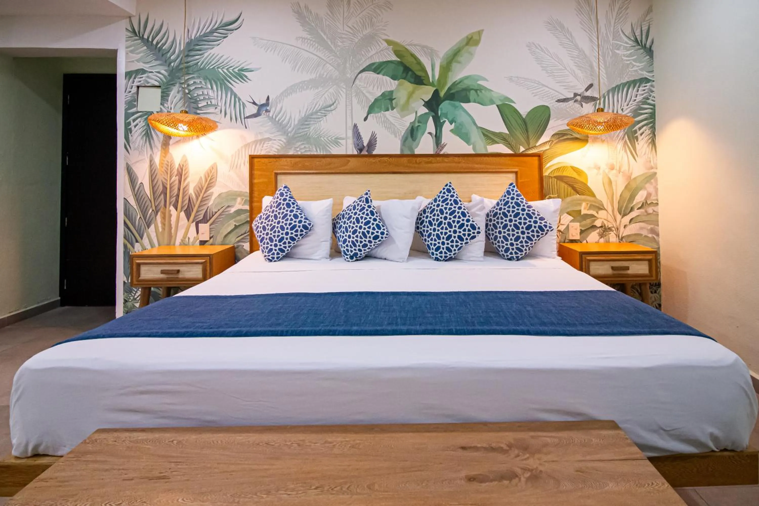 Bedroom, Bed in La Iguana Vallarta LGBT ADULTS ONLY - Romantic Zone - Party Clubbing Street