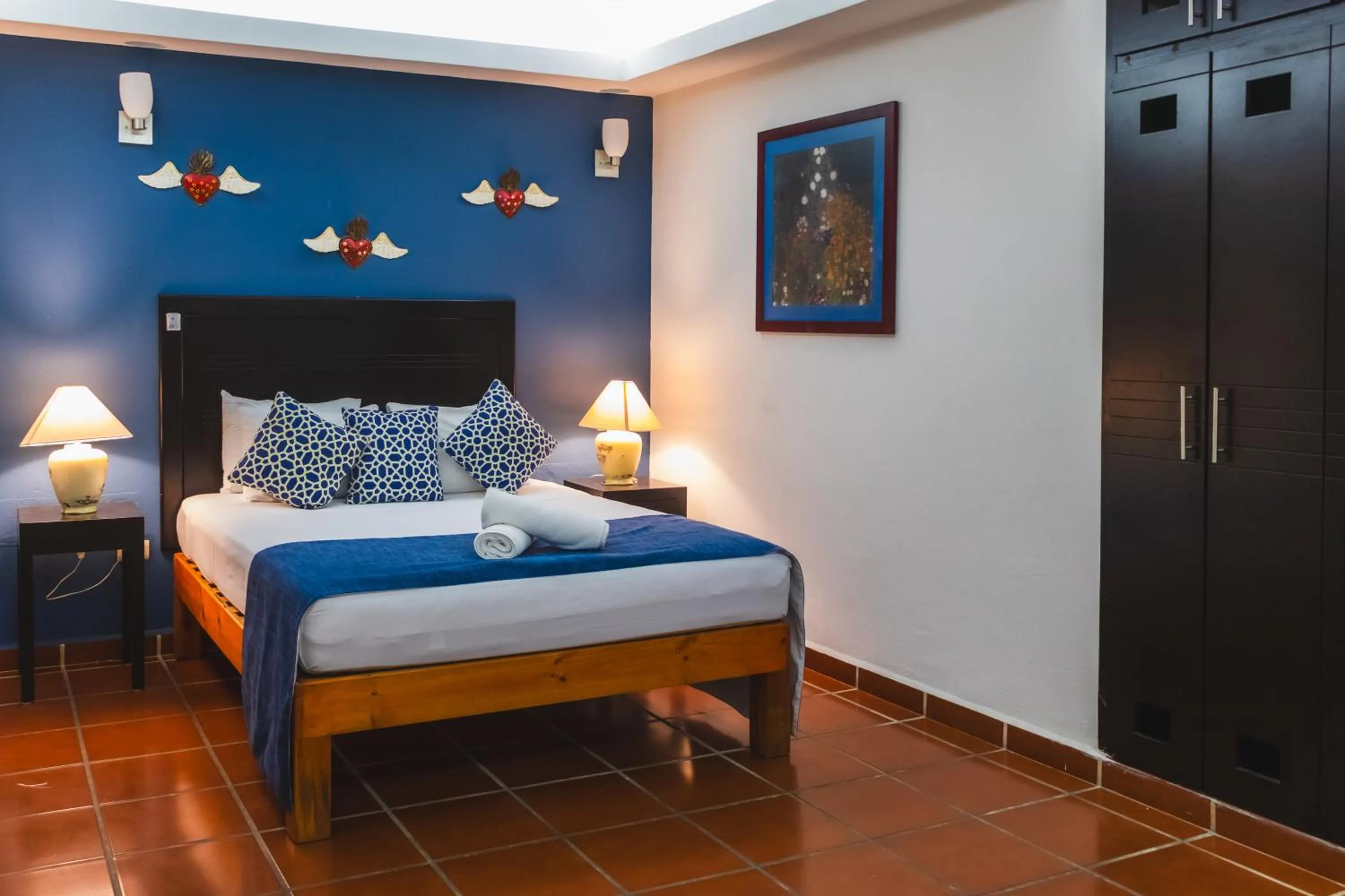 Photo of the whole room, Bed in La Iguana Vallarta LGBT ADULTS ONLY - Romantic Zone - Party Clubbing Street