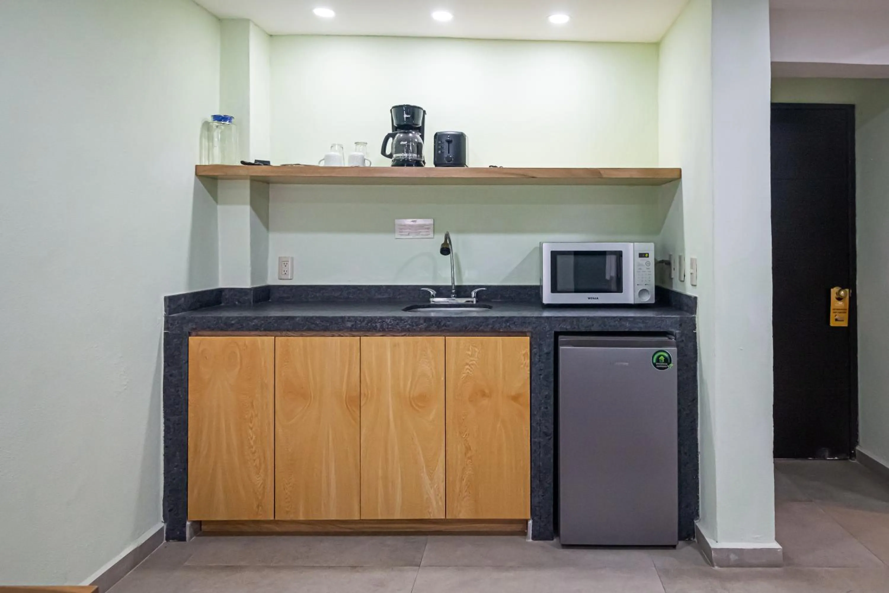 microwave in La Iguana Vallarta LGBT ADULTS ONLY - Romantic Zone - Party Clubbing Street