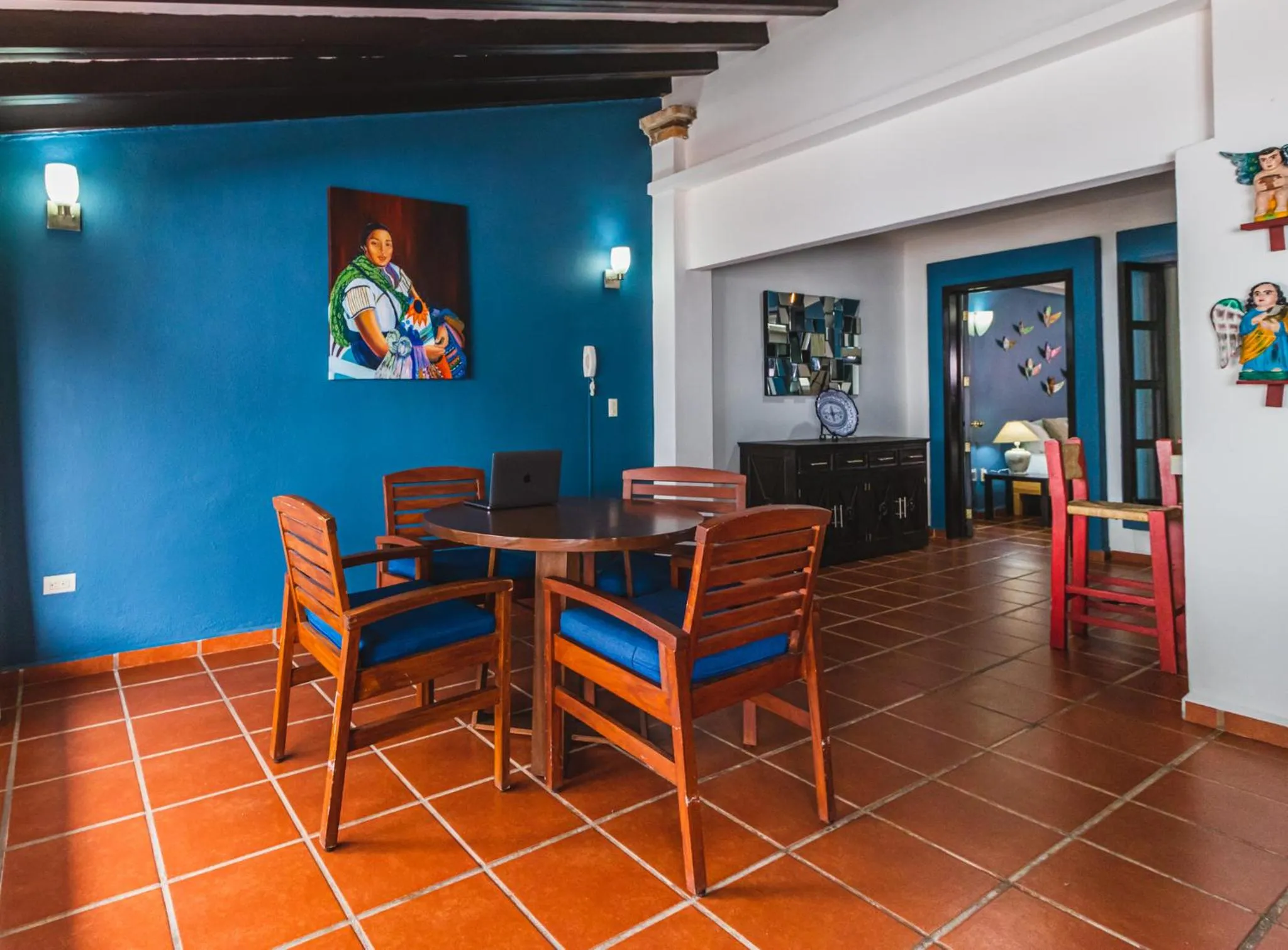 Dining area in La Iguana Vallarta LGBT ADULTS ONLY - Romantic Zone - Party Clubbing Street