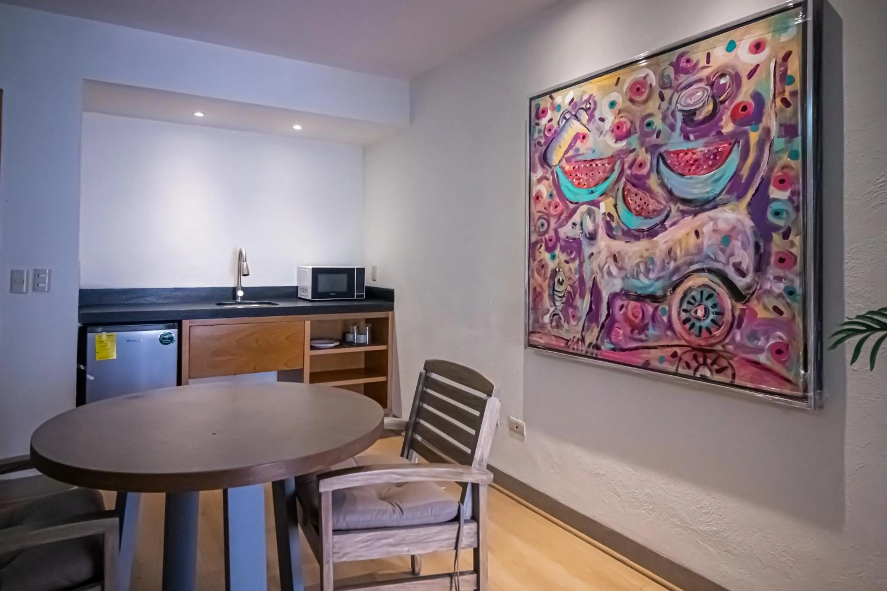 Dining area in La Iguana Vallarta LGBT ADULTS ONLY - Romantic Zone - Party Clubbing Street