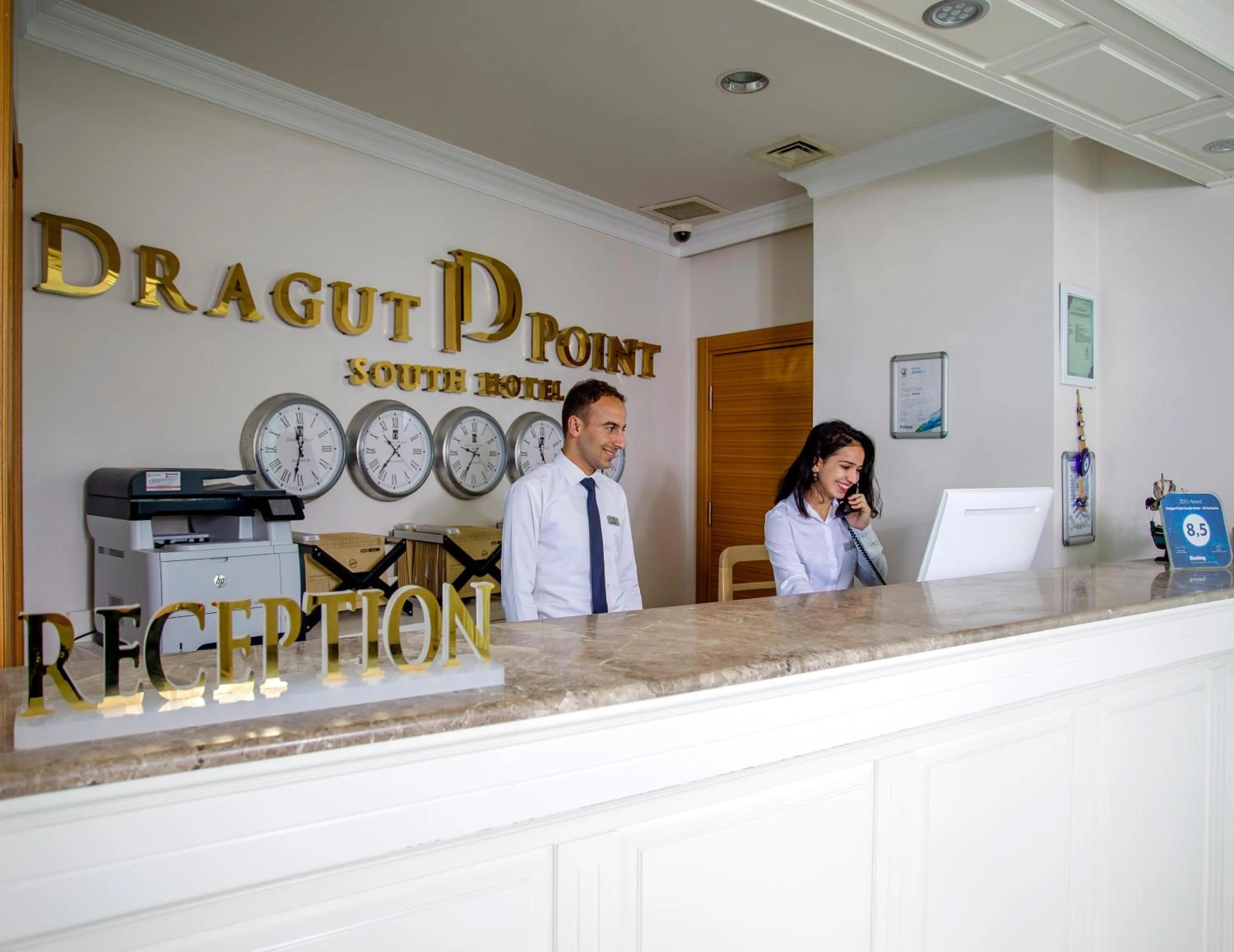 Staff in Dragut Point South Hotel-All Inclusive