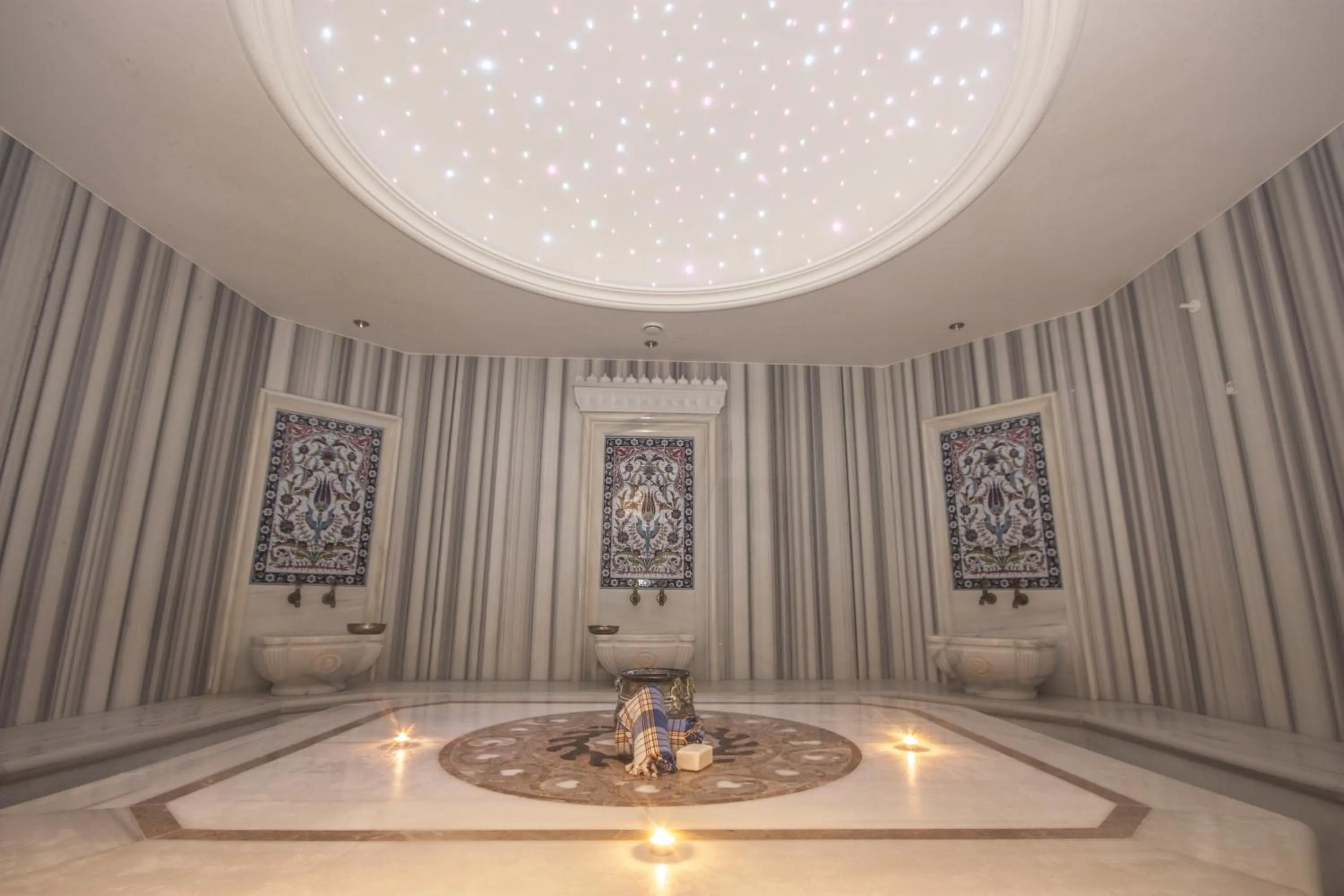 Hot Spring Bath in Dragut Point South Hotel-All Inclusive