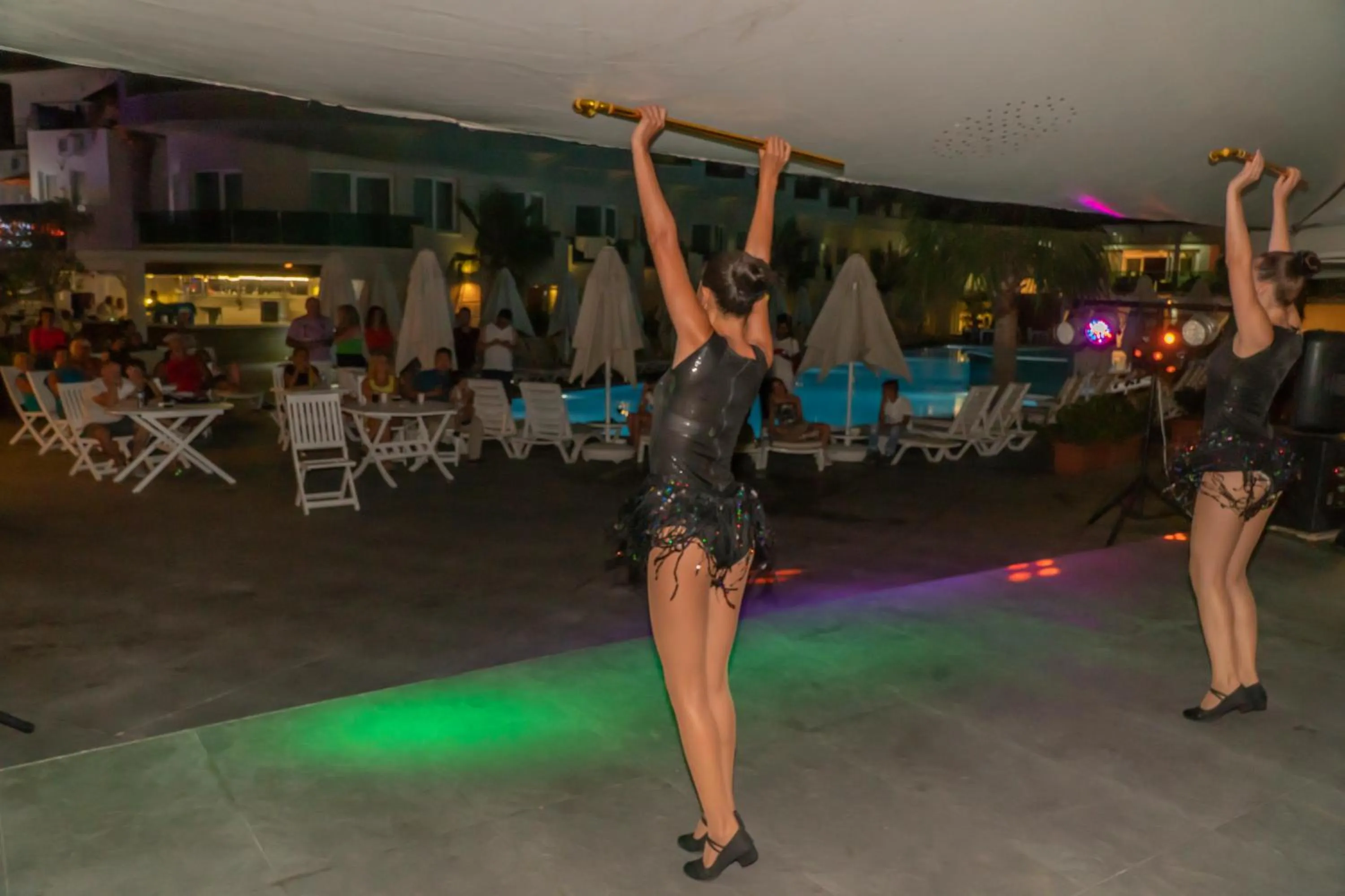 Evening entertainment in Dragut Point South Hotel-All Inclusive