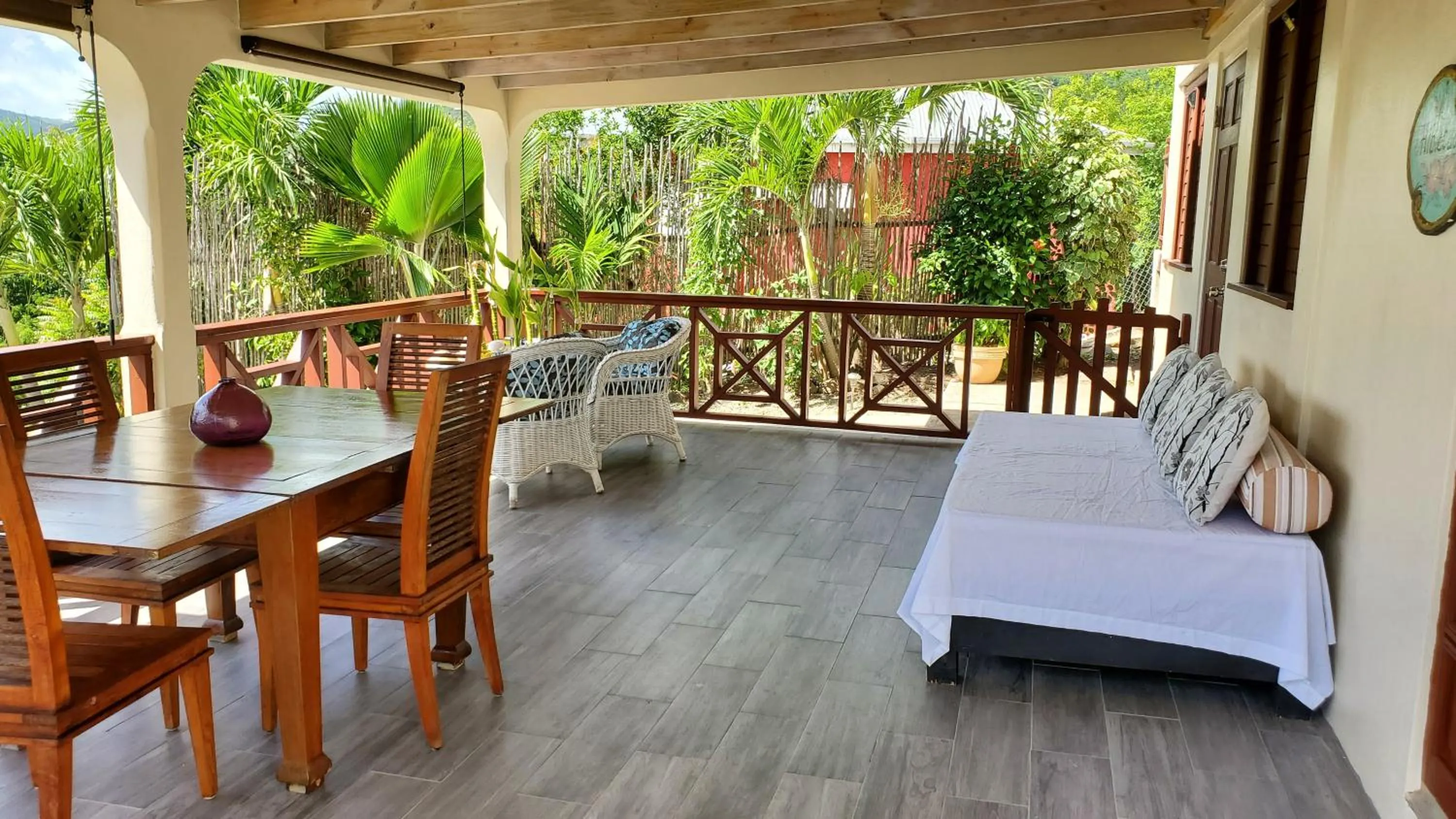 Bed in Villa Touloulou