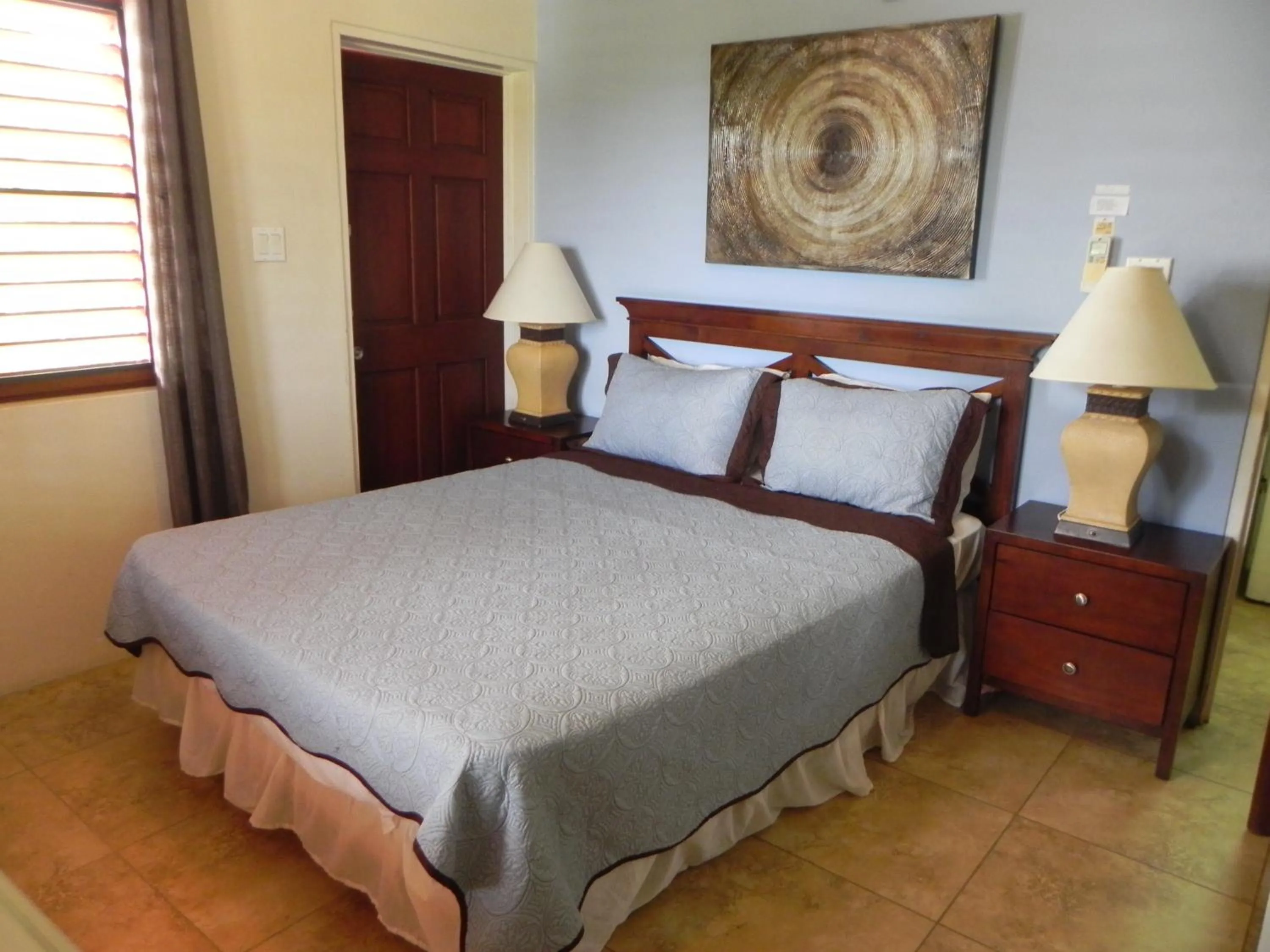 Bedroom, Bed in Villa Touloulou