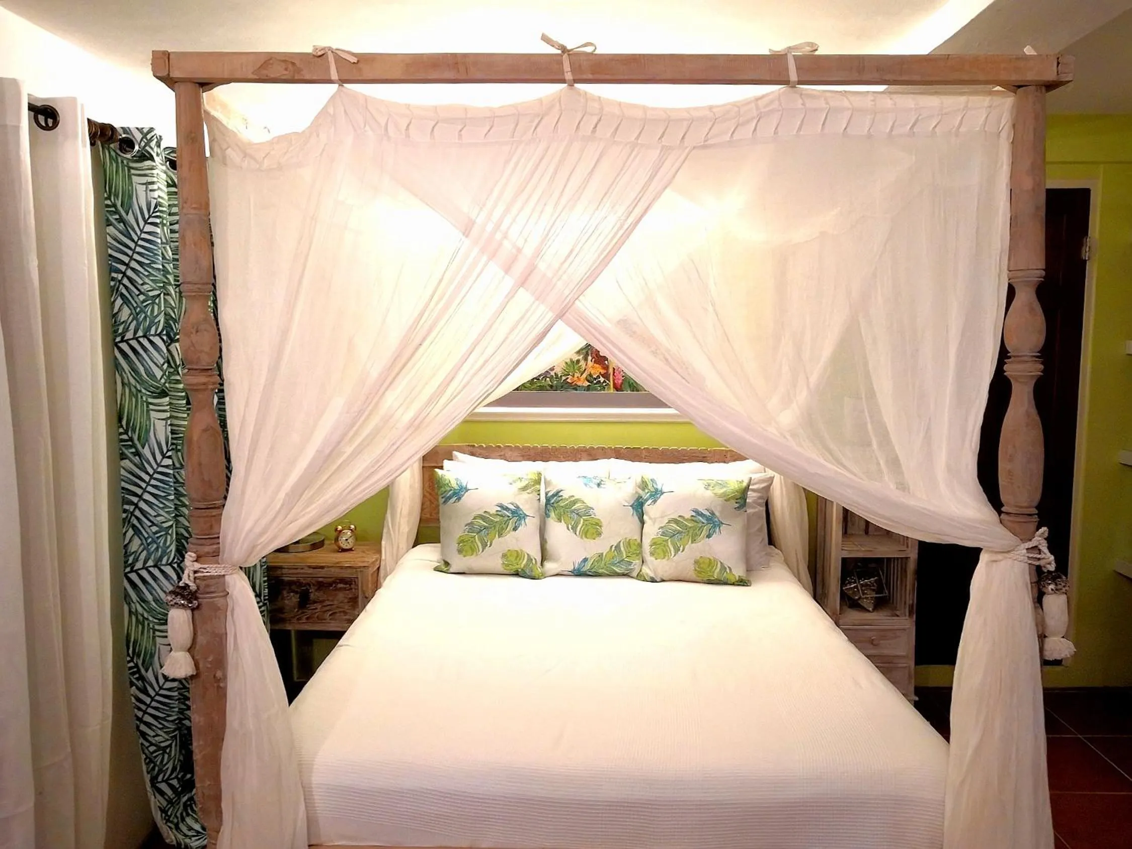 Bed in Villa Touloulou