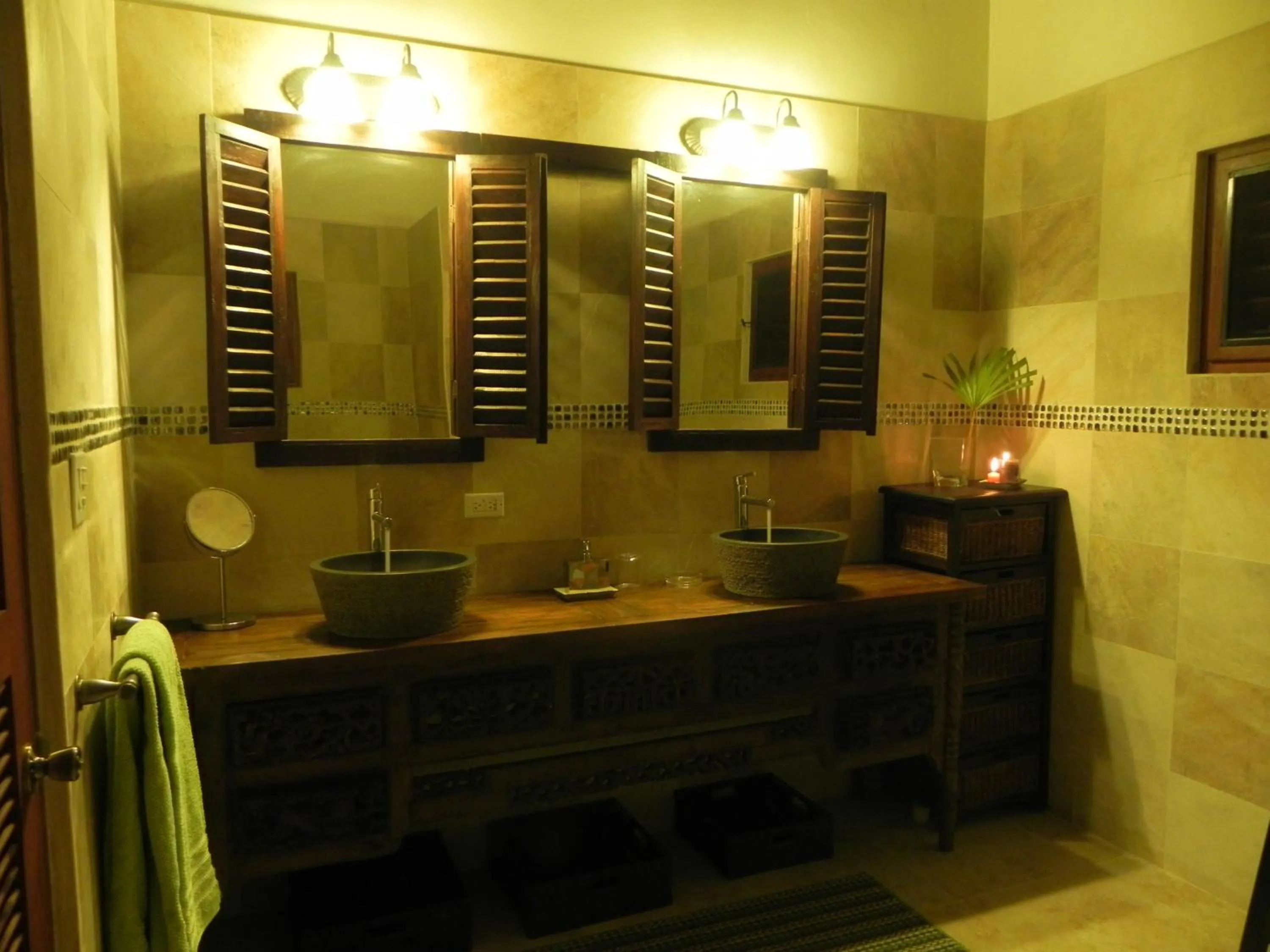 Bathroom in Villa Touloulou