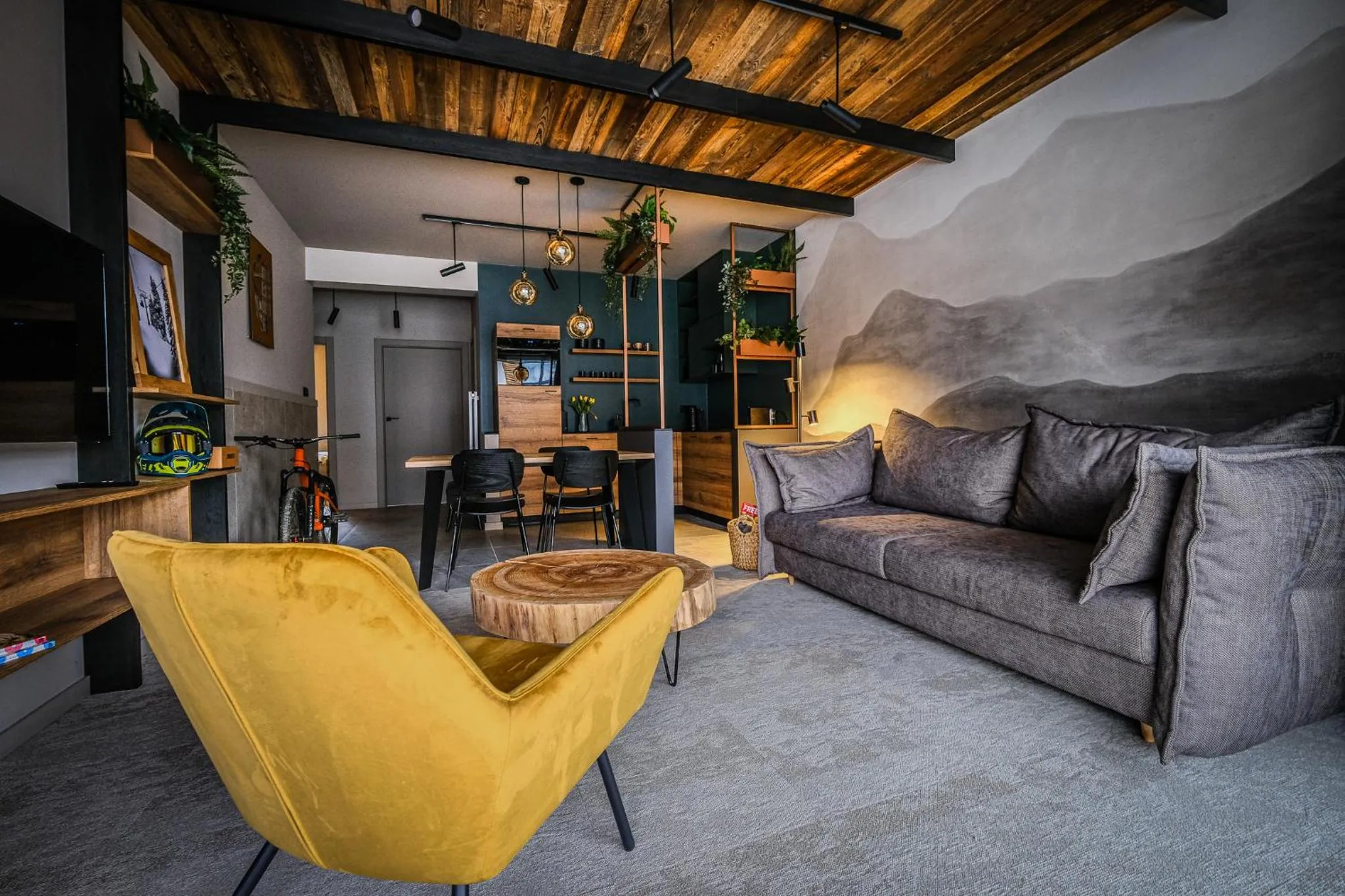 Living room in Apartamenty Riders Lodge Szczyrk Olimpijska