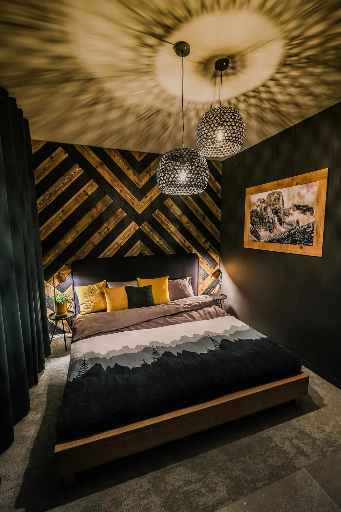 Bed in Apartamenty Riders Lodge Szczyrk Olimpijska