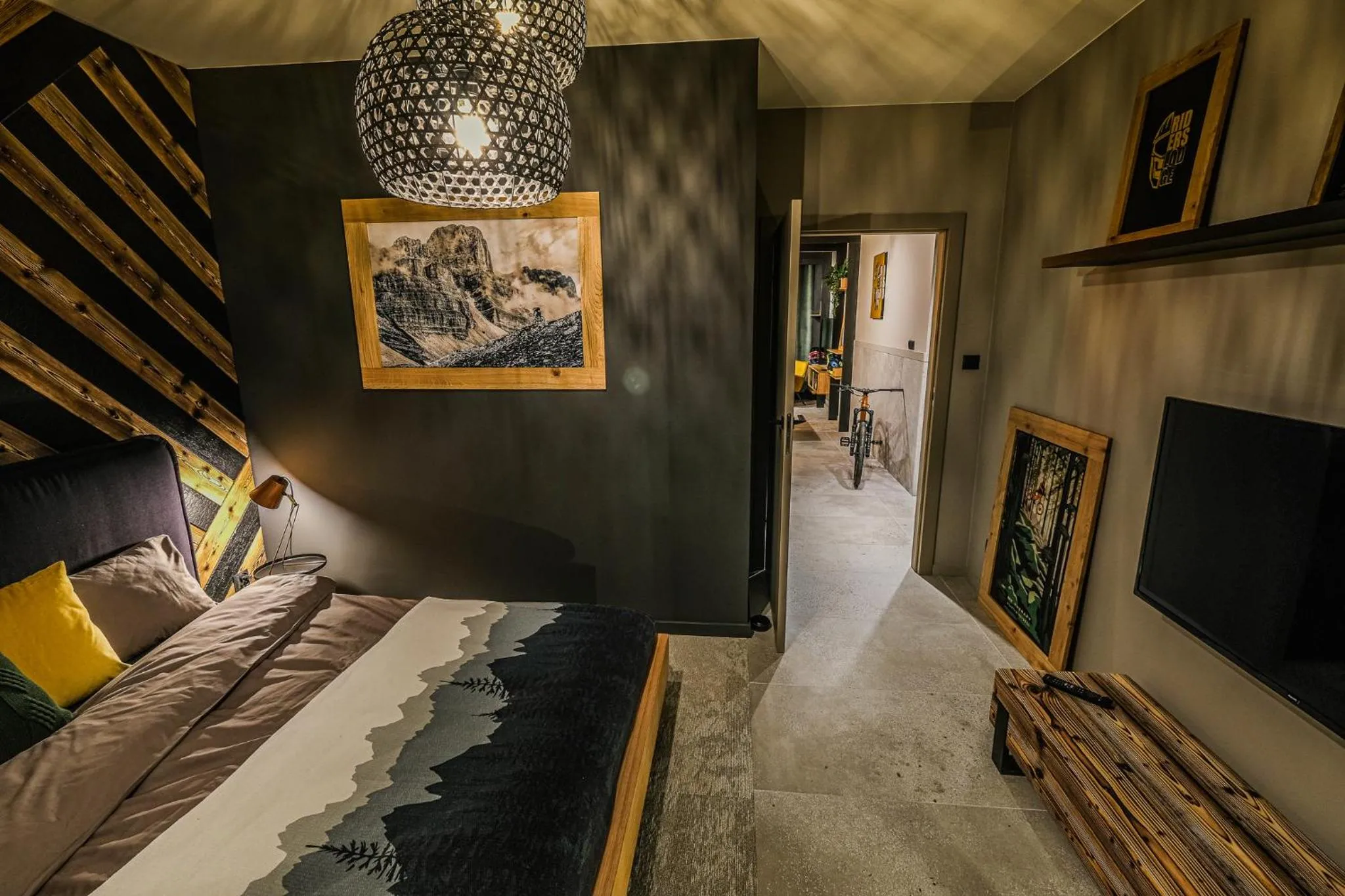 Bedroom, Bed in Apartamenty Riders Lodge Szczyrk Olimpijska