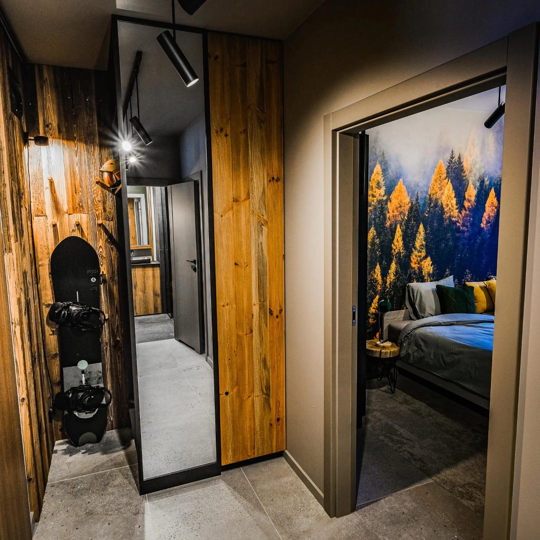 Lobby or reception, Bed in Apartamenty Riders Lodge Szczyrk Olimpijska