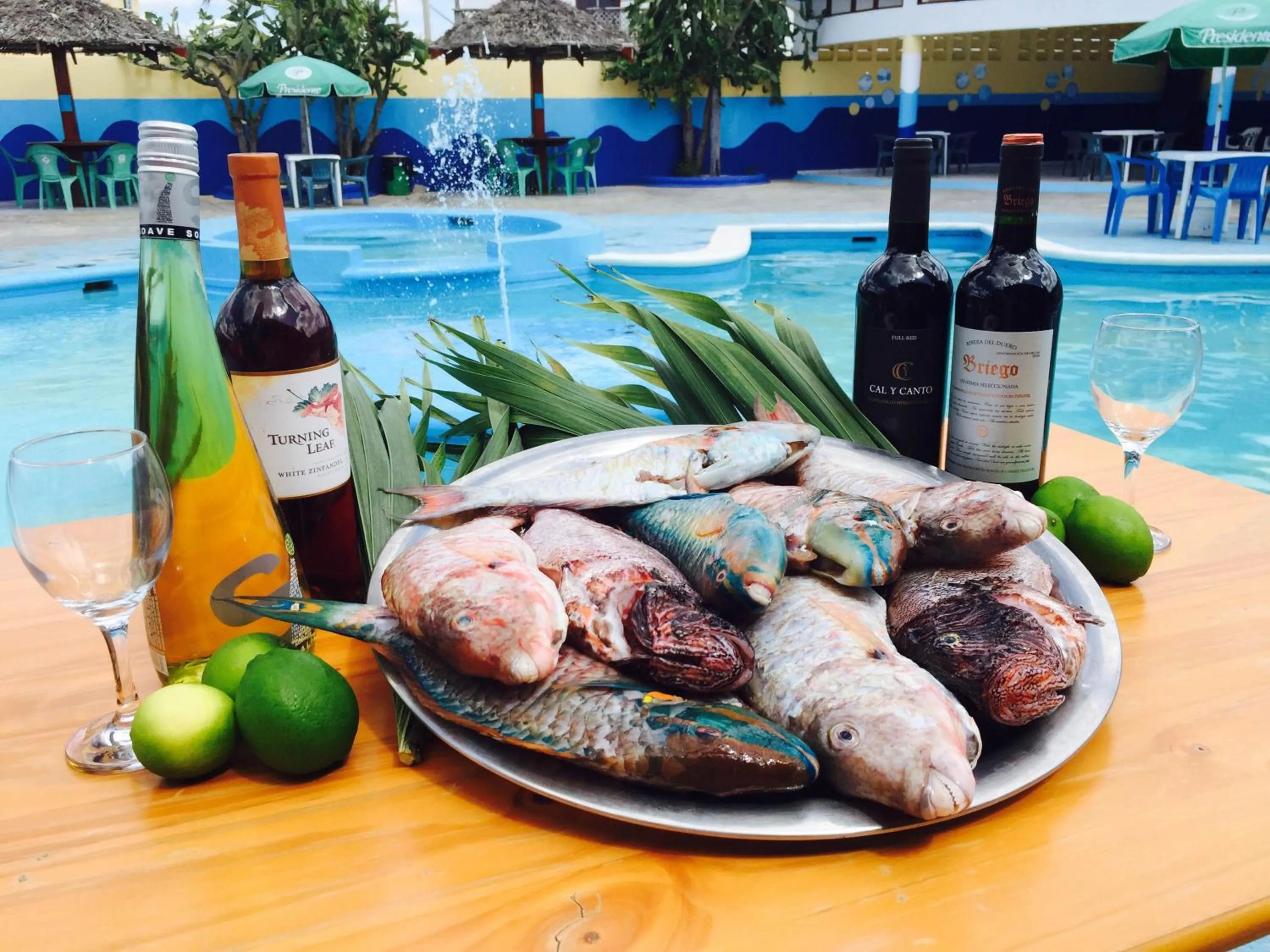 Restaurant/places to eat in Hotel Sol Azul