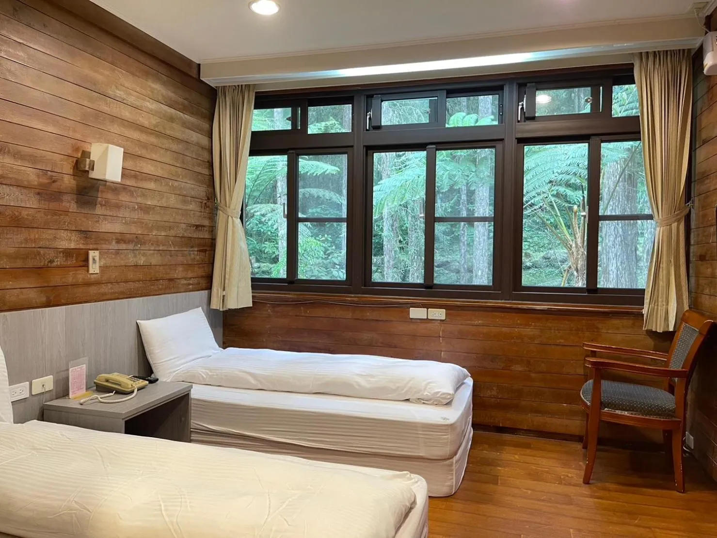 Bed in Xitou Youth Activity Center