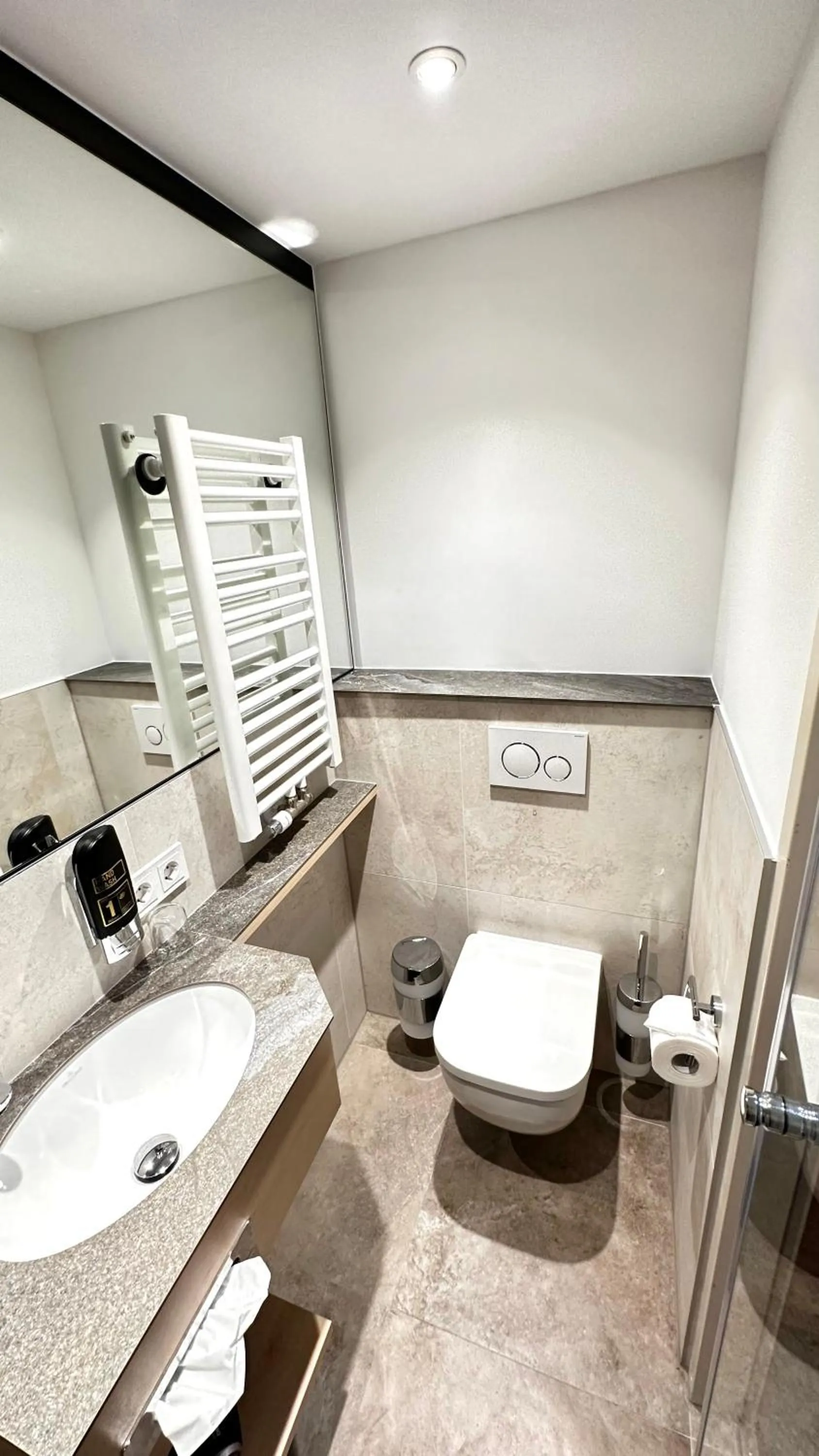 Toilet in Hotel Seeblick