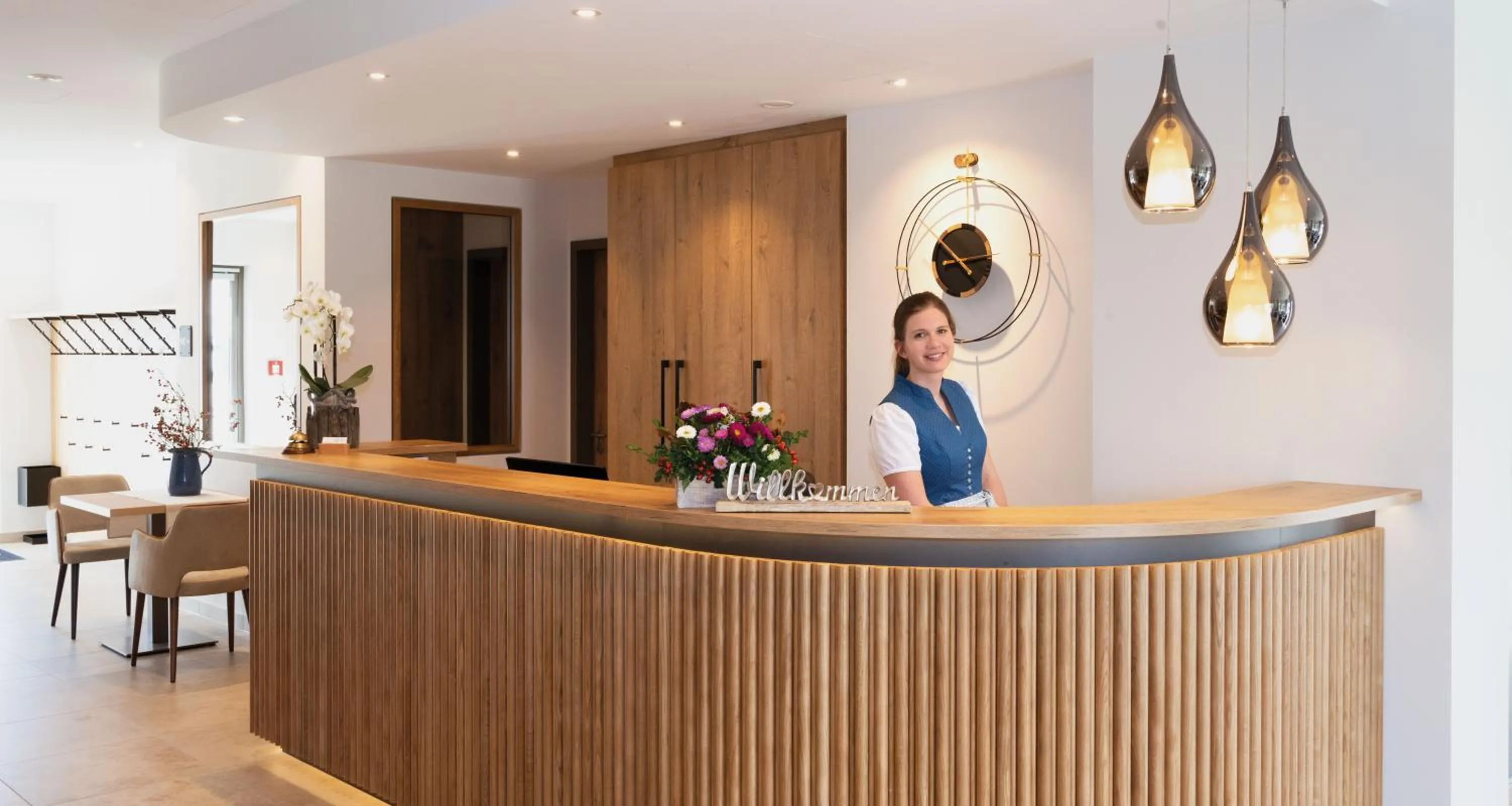 Lobby or reception in Hotel Seeblick