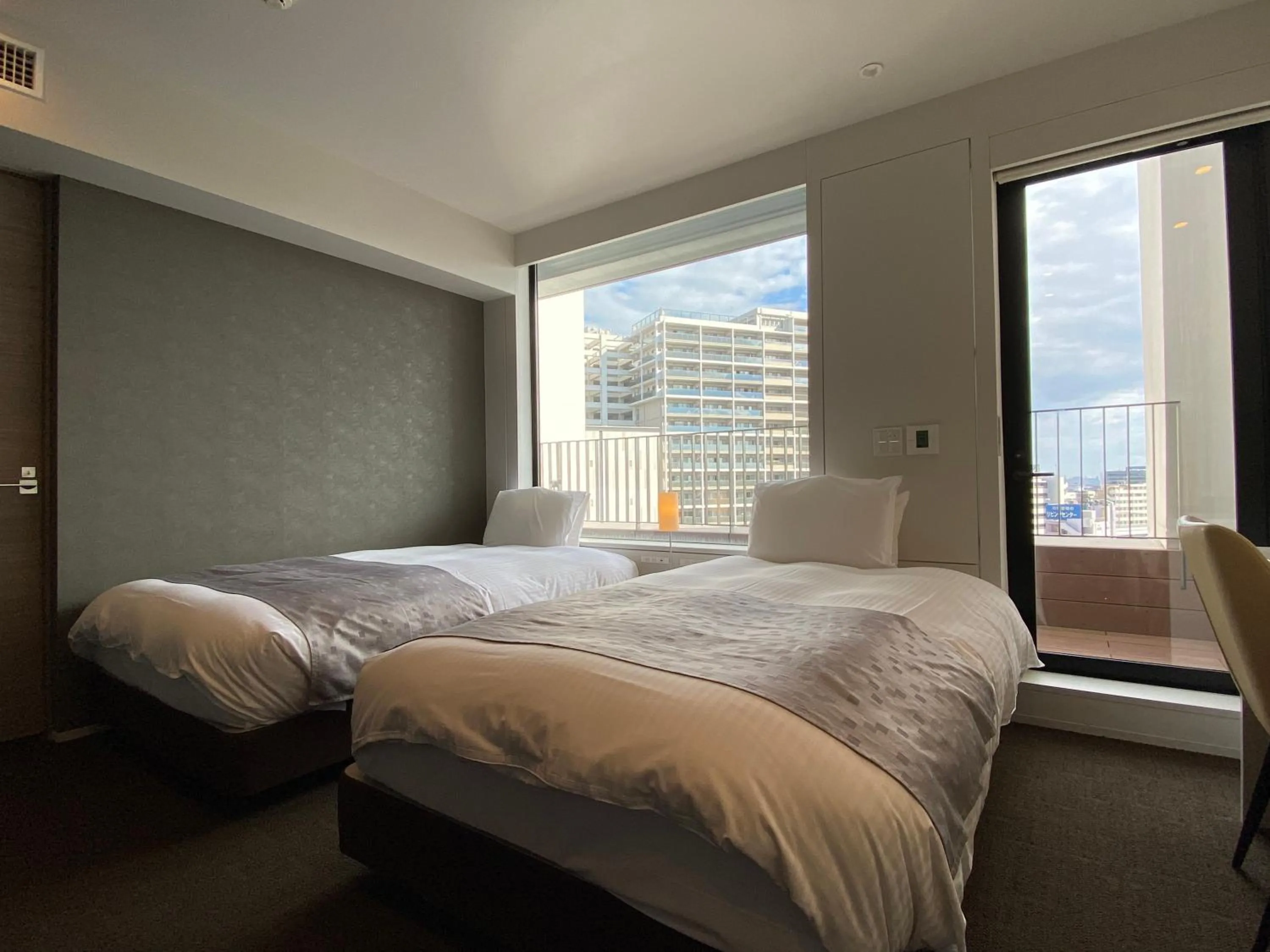 Bed in APA Hotel Keikyukamata Ekimae