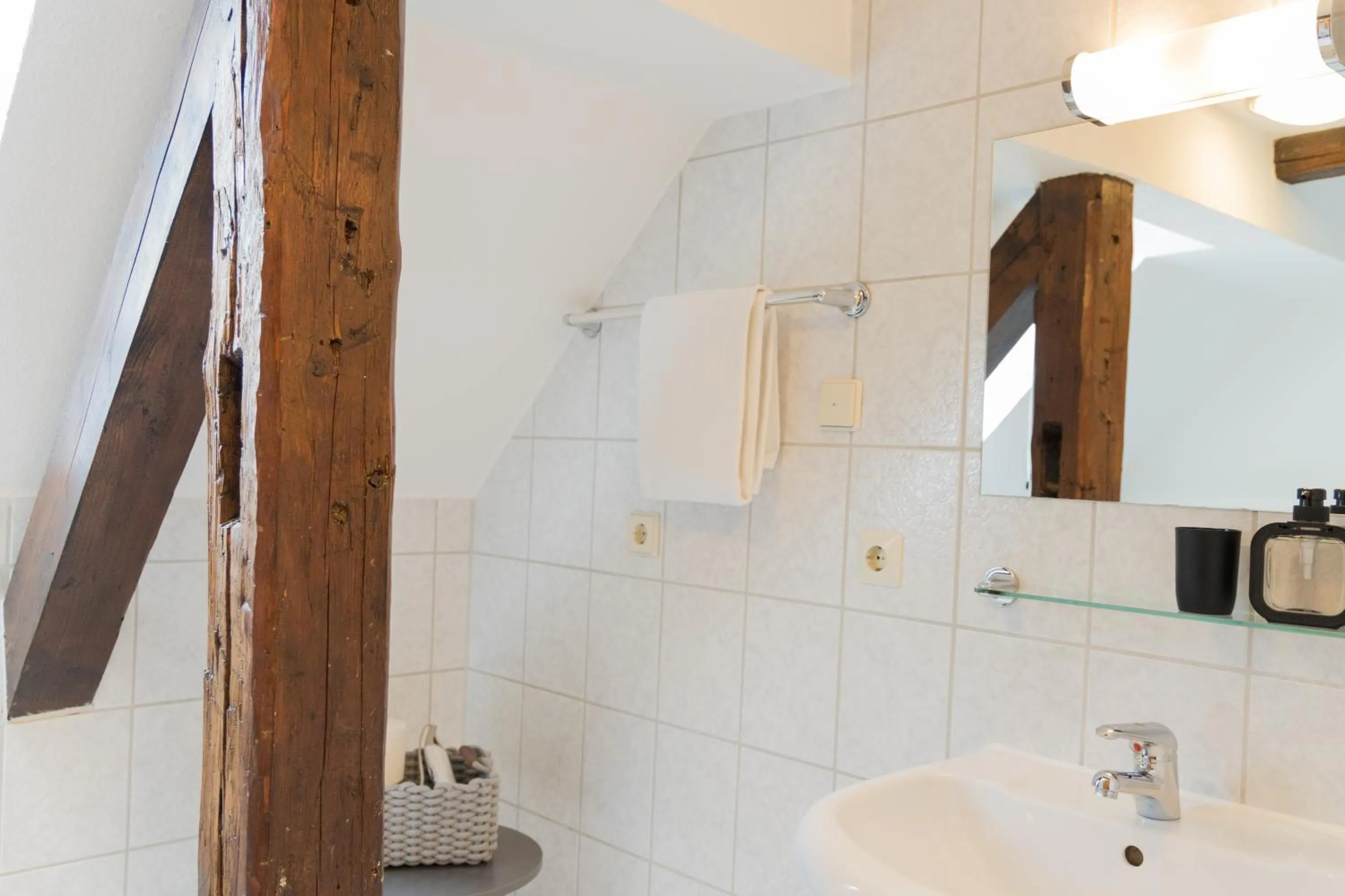 Bathroom in Hotel Garni Promenade