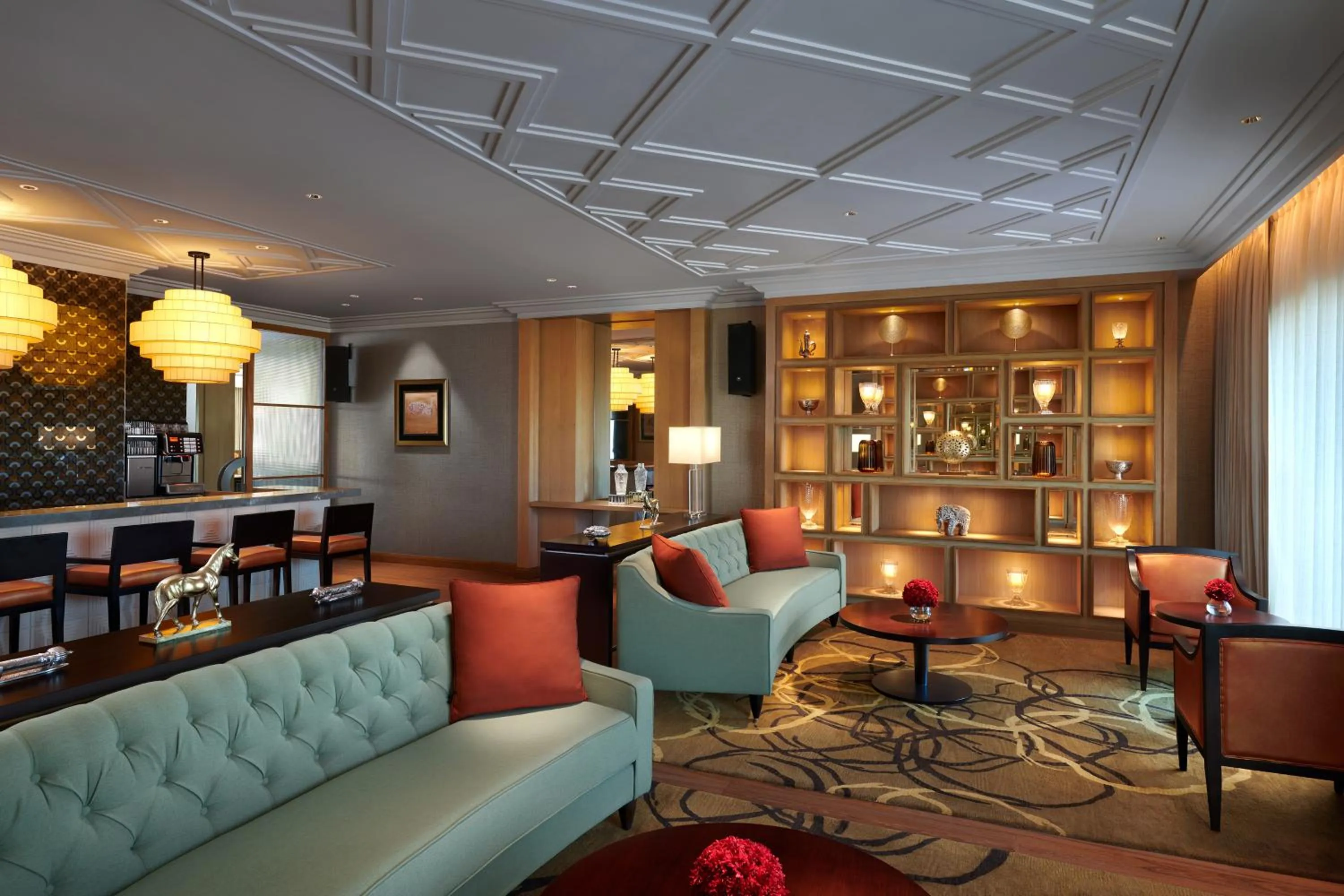 Lounge or bar in The Leela Gandhinagar