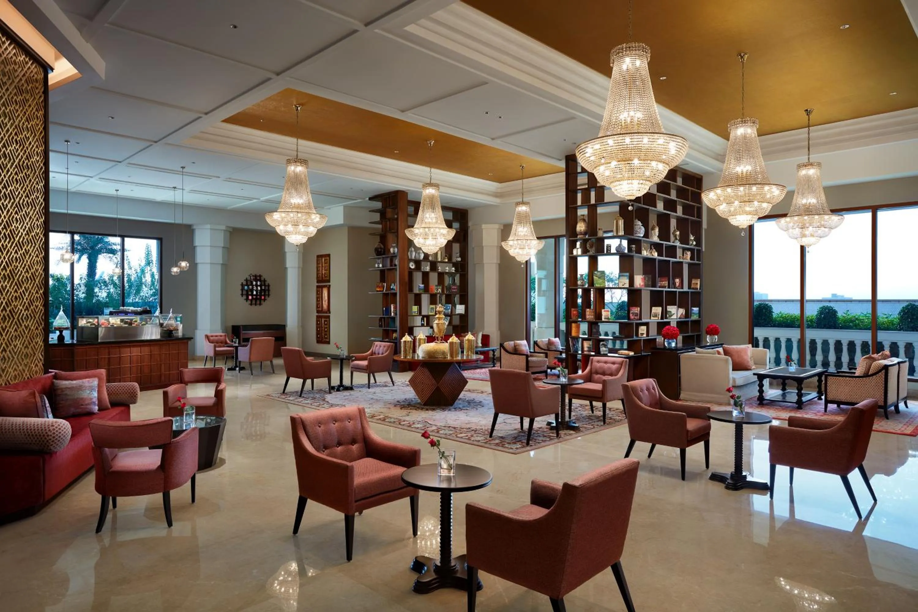 Restaurant/places to eat in The Leela Gandhinagar