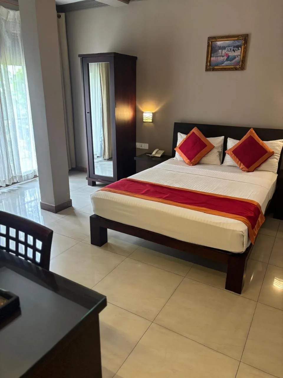 Bed in Kings Ridge Kandy