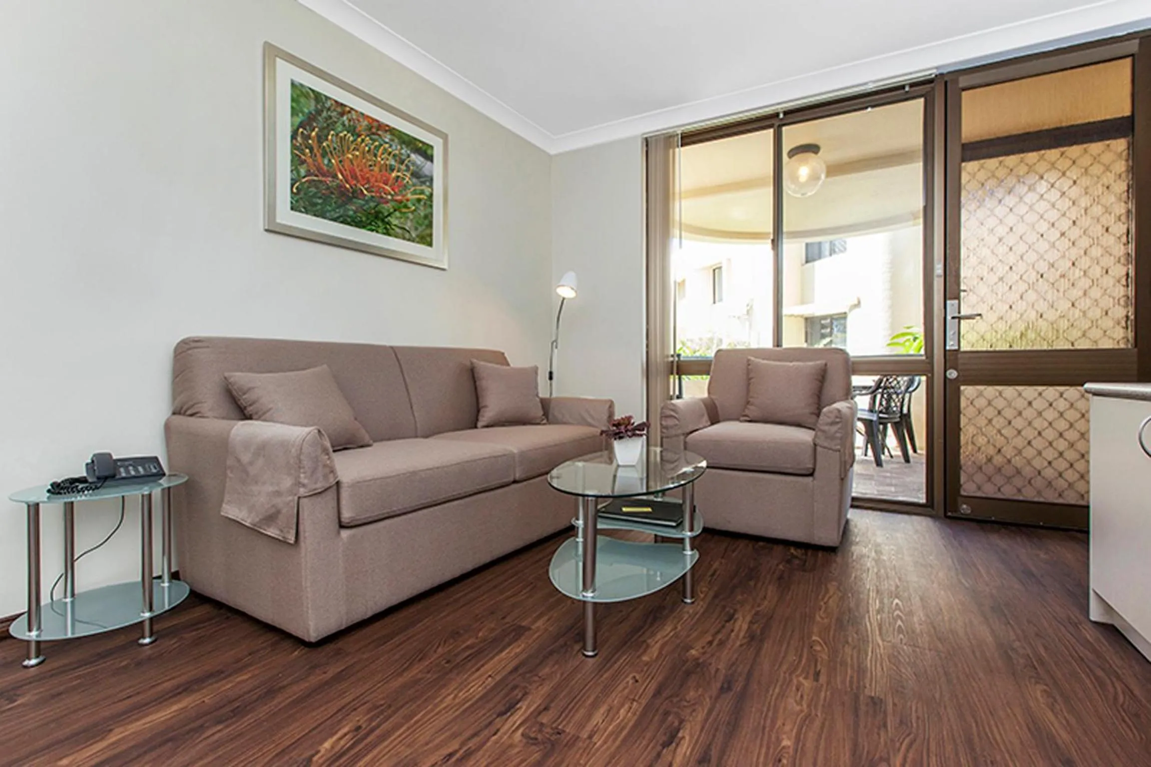 Living room in Silver Sands Resort Mandurah
