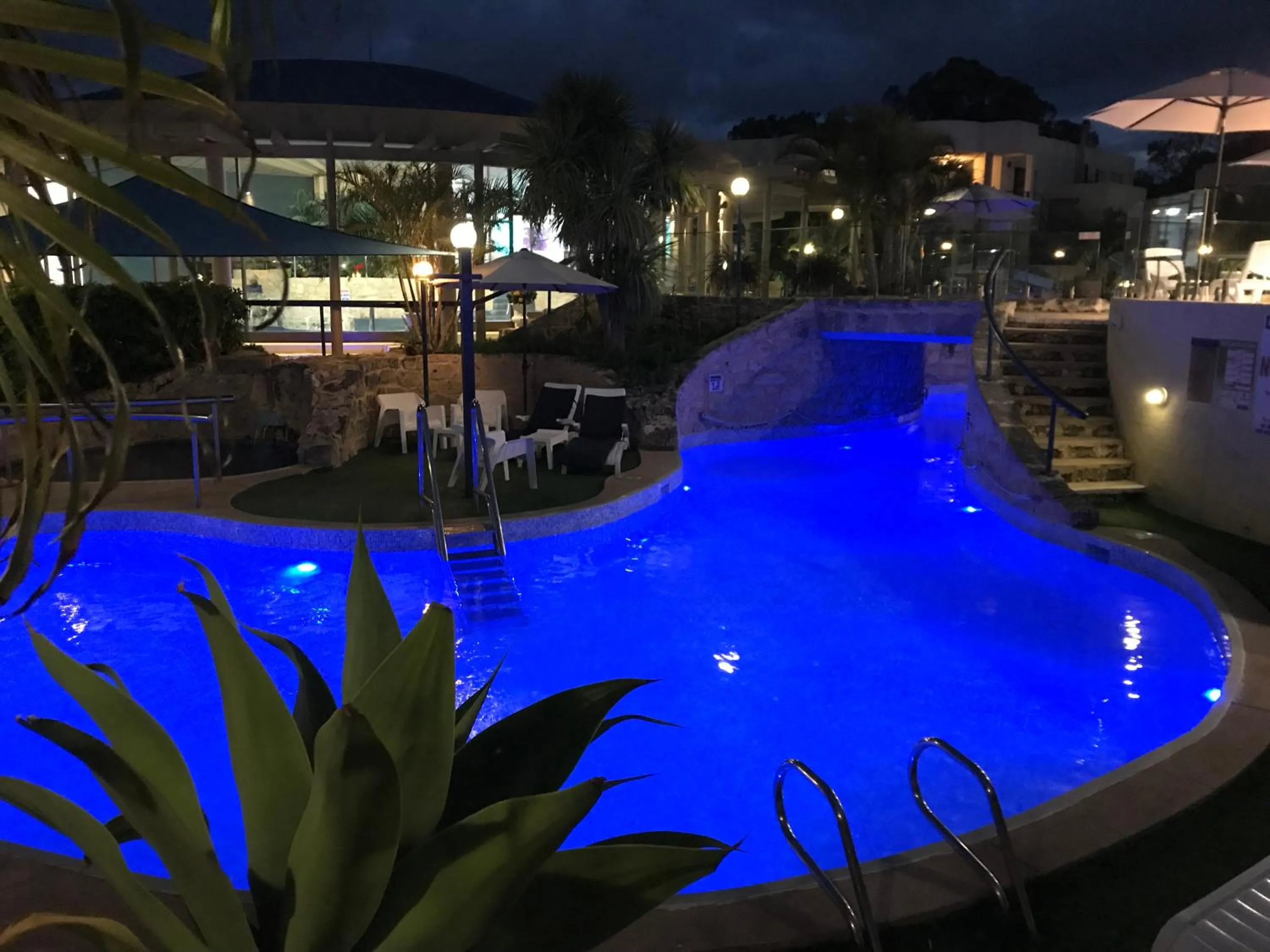 Pool view in Silver Sands Resort Mandurah
