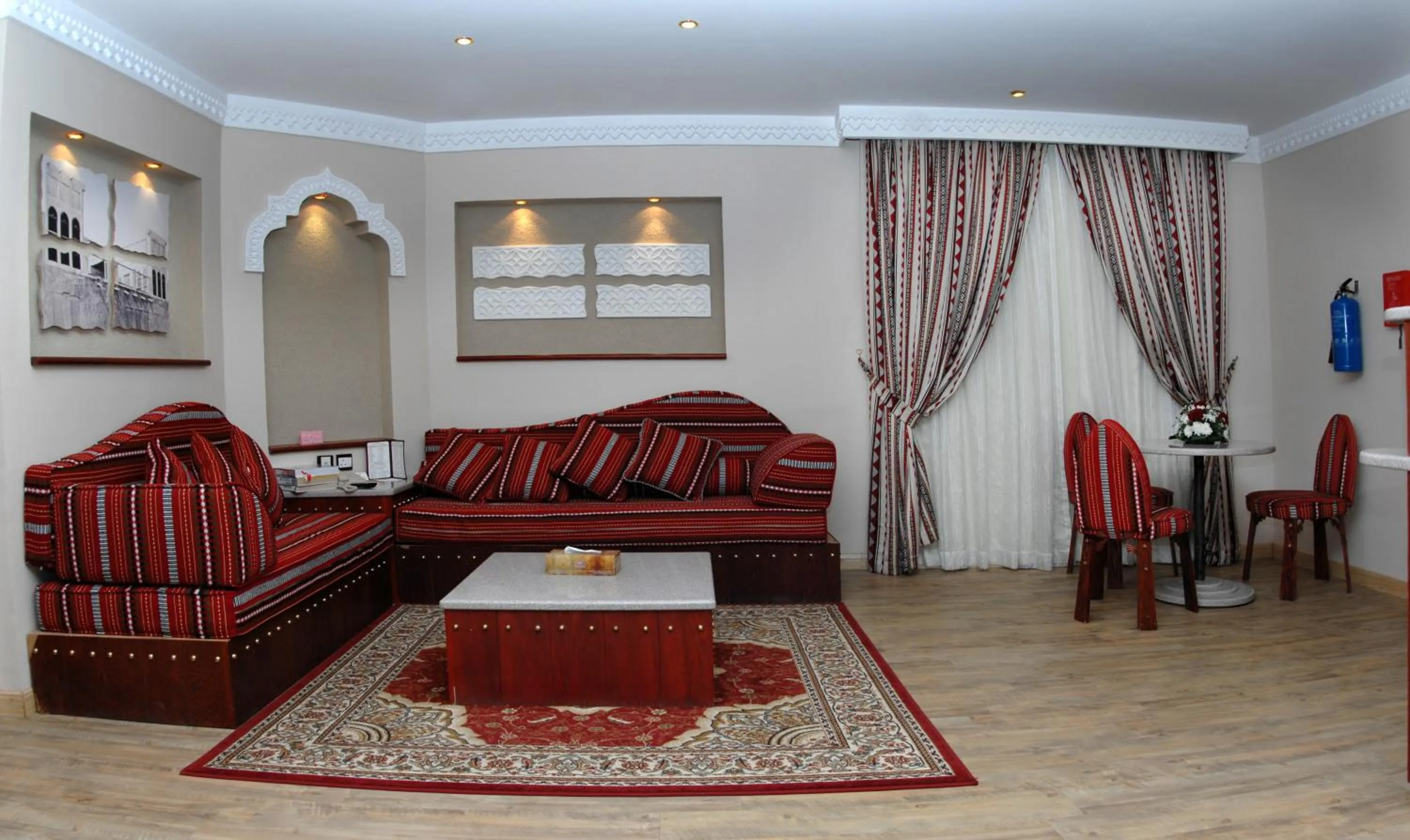 Living room in Al Liwan Suites